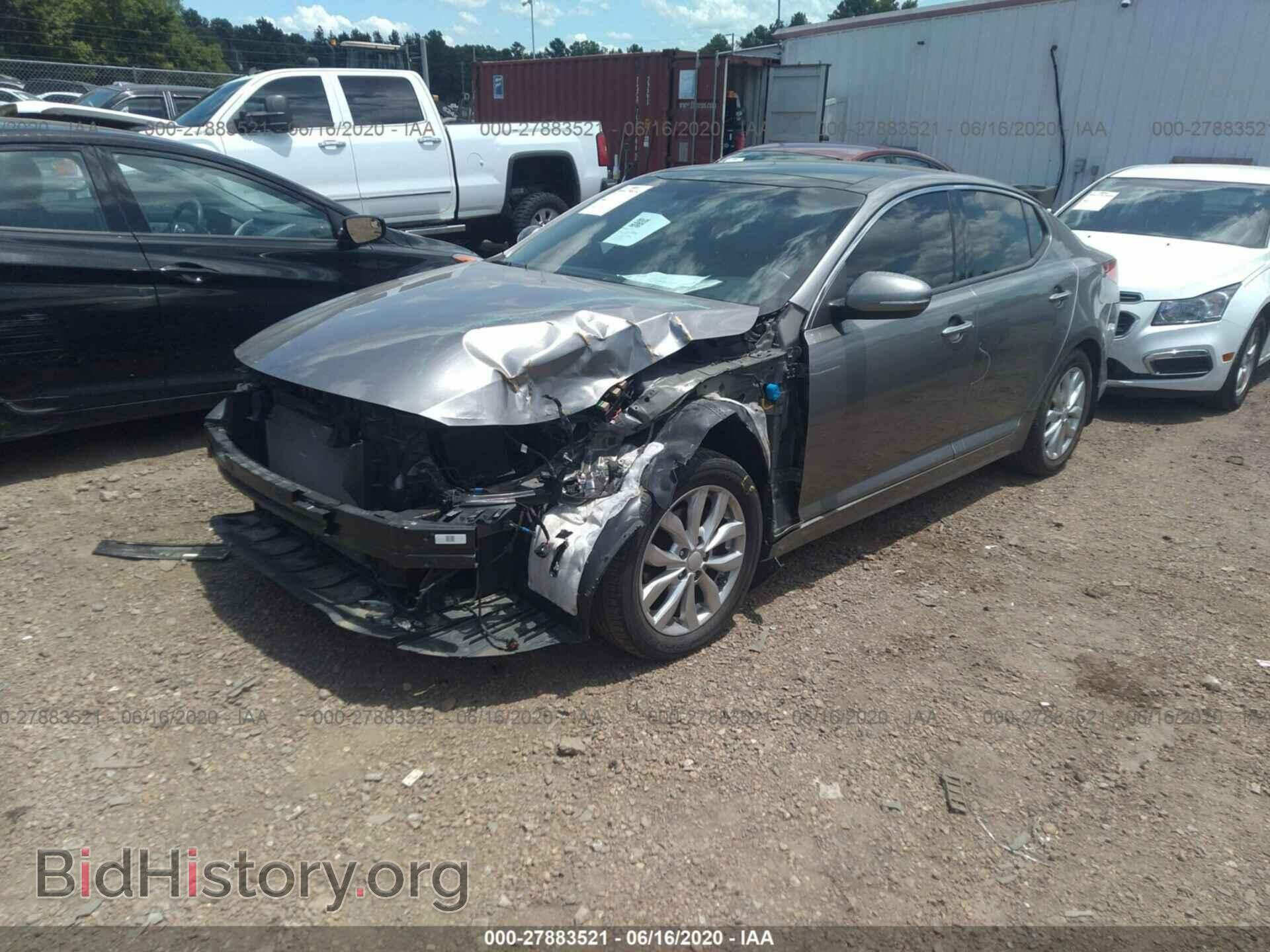 2015 KIA OPTIMA - VIN: 5XXGN4A75FG453492 - Фото 2
