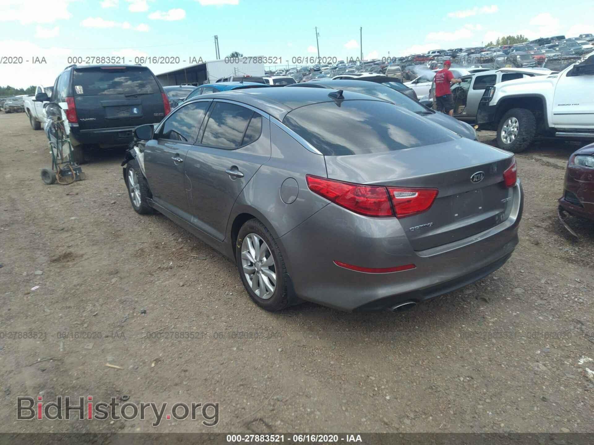 2015 KIA OPTIMA - VIN: 5XXGN4A75FG453492 - Фото 3