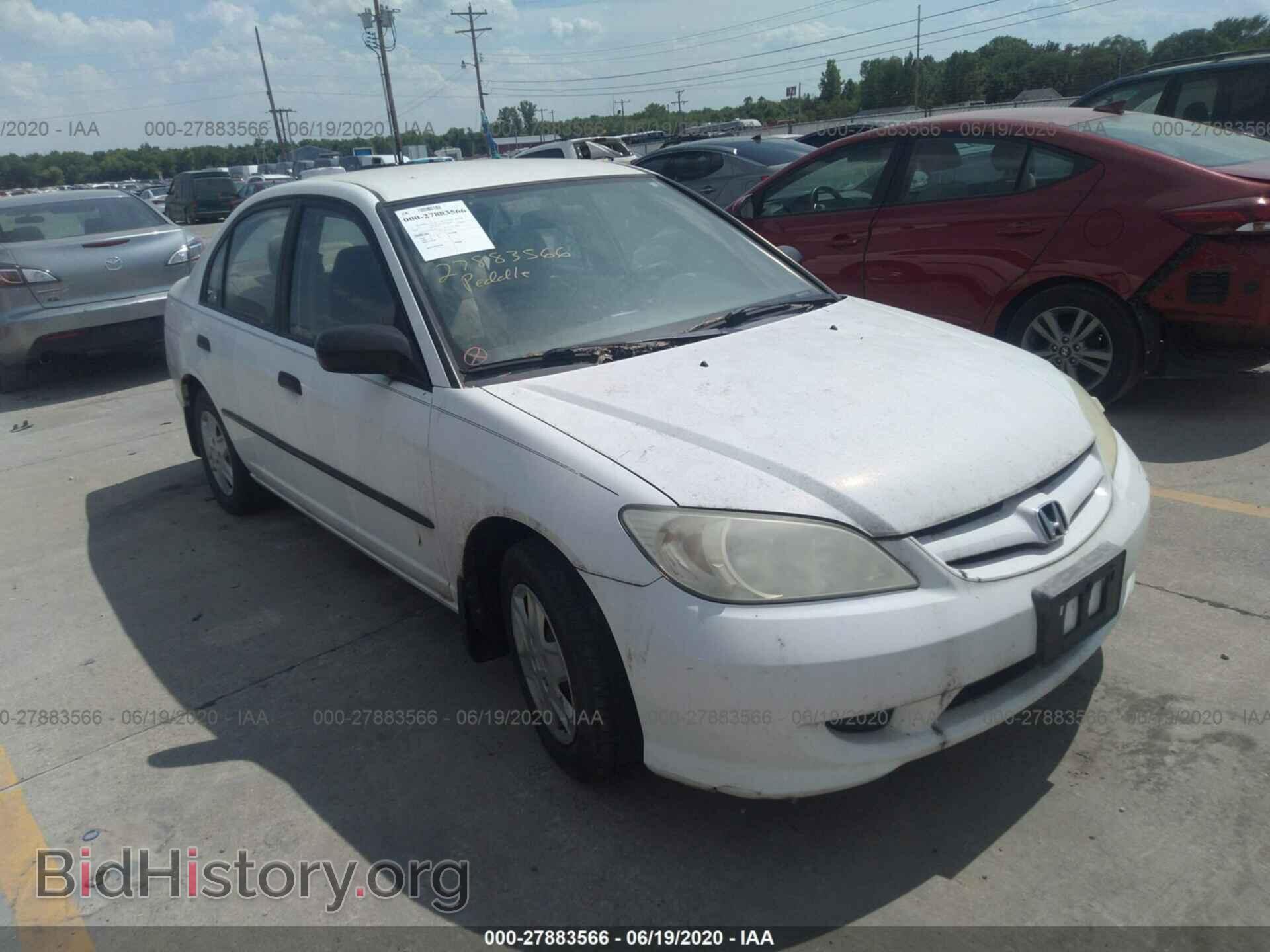 Фотография 1HGES16365L027802 - HONDA CIVIC 2005