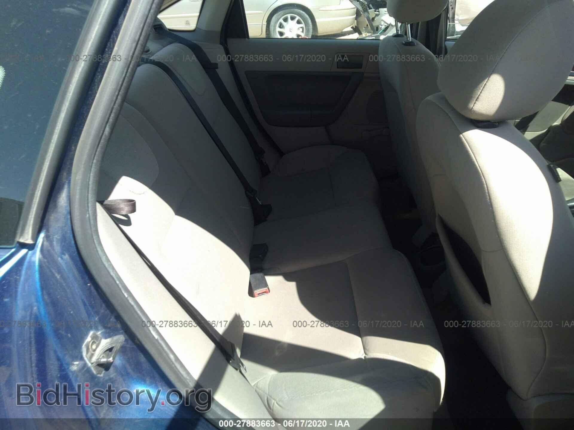 2008 FORD FOCUS - VIN: 1FAHP34N98W167624 - Фото 8