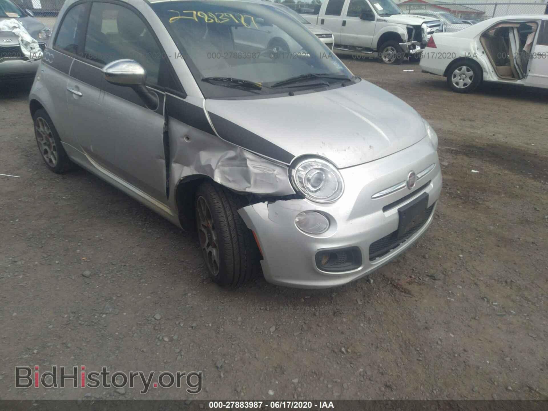 2012 FIAT 500 - VIN: 3C3CFFBR1CT358164 - Фото 6