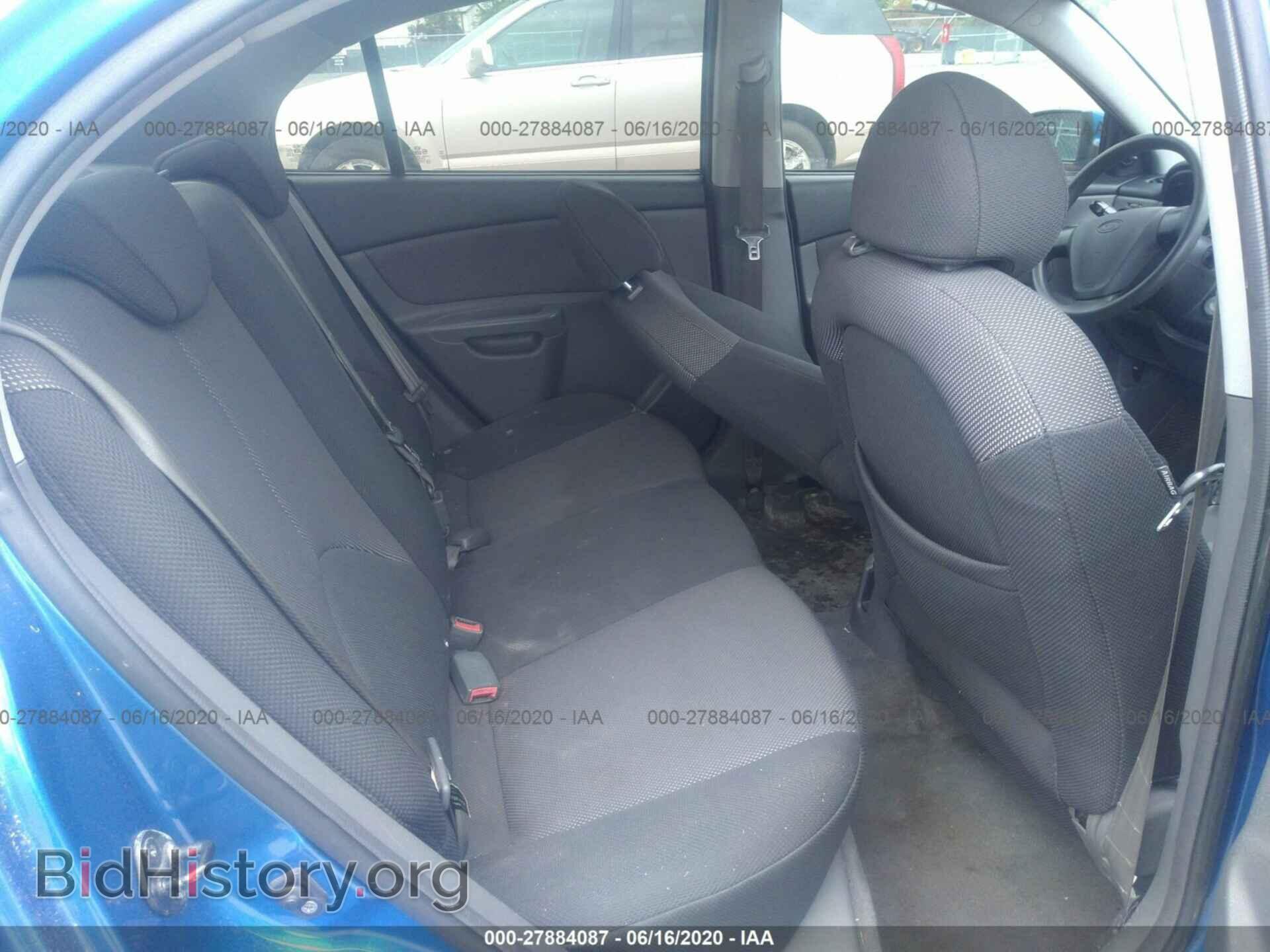 2006 KIA RIO - VIN: KNADE123366076668 - Фото 8