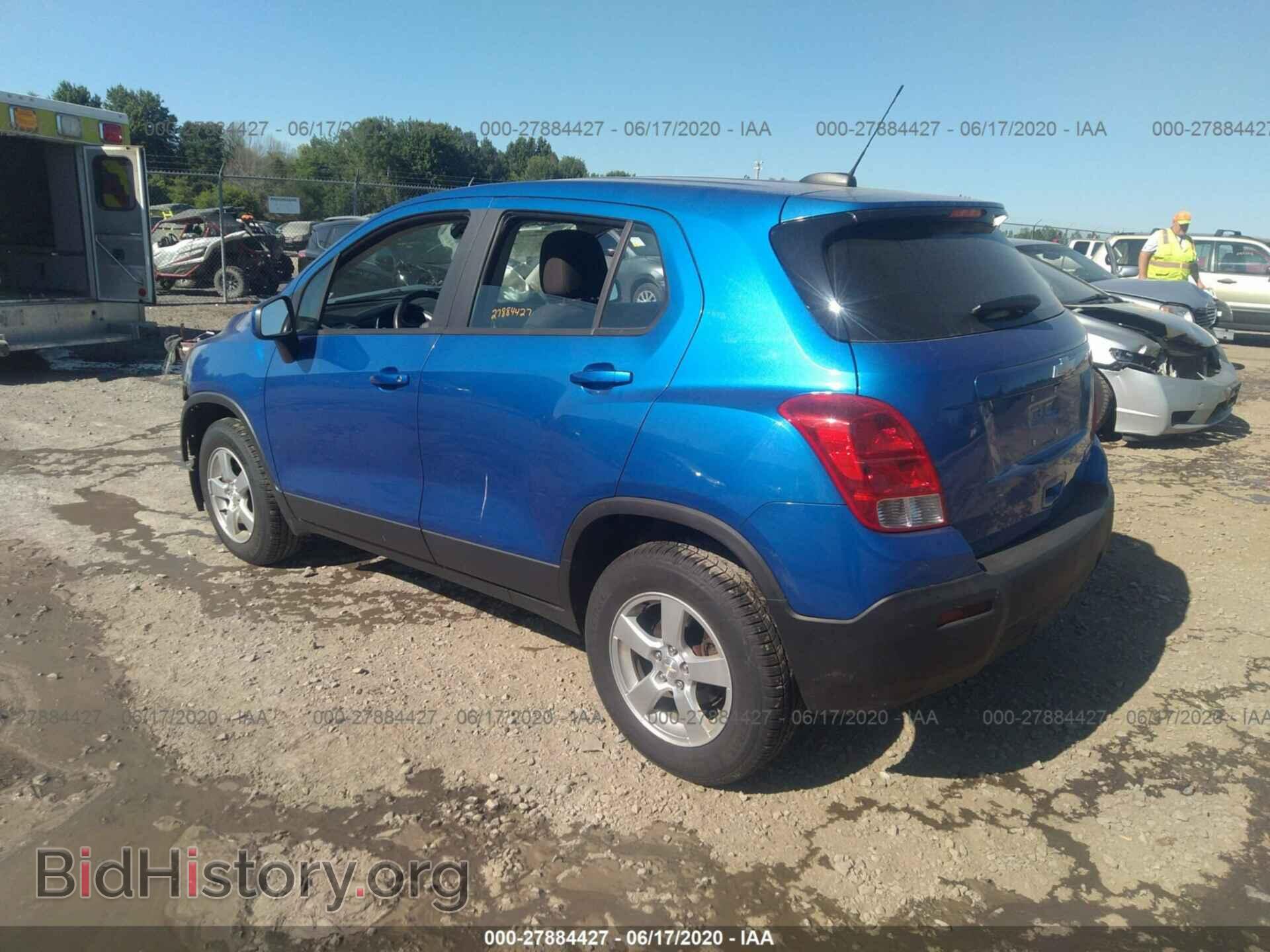 2015 CHEVROLET TRAX - VIN: KL7CJPSBXFB104894 - Фото 3