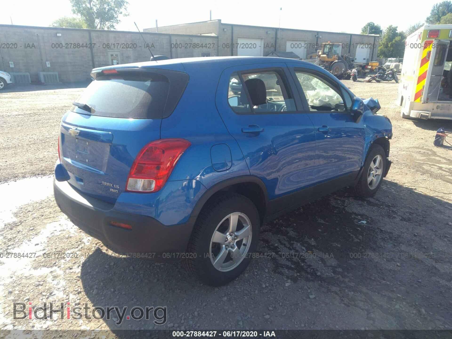 2015 CHEVROLET TRAX - VIN: KL7CJPSBXFB104894 - Фото 4