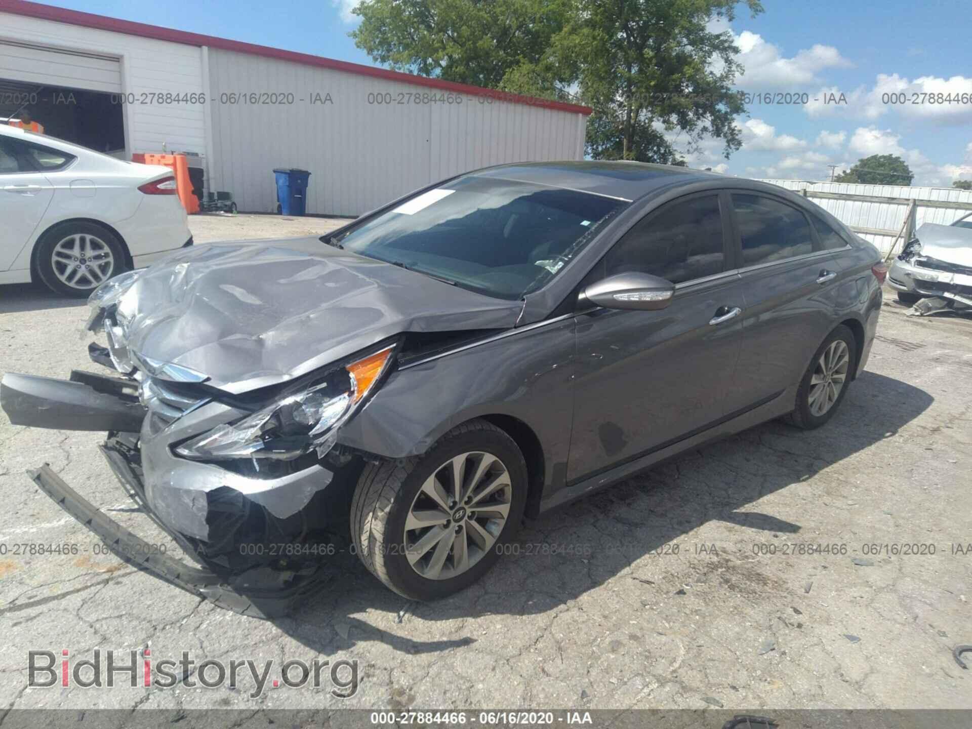 2014 HYUNDAI SONATA - VIN: 5NPEC4AC5EH920116 - Фото 2