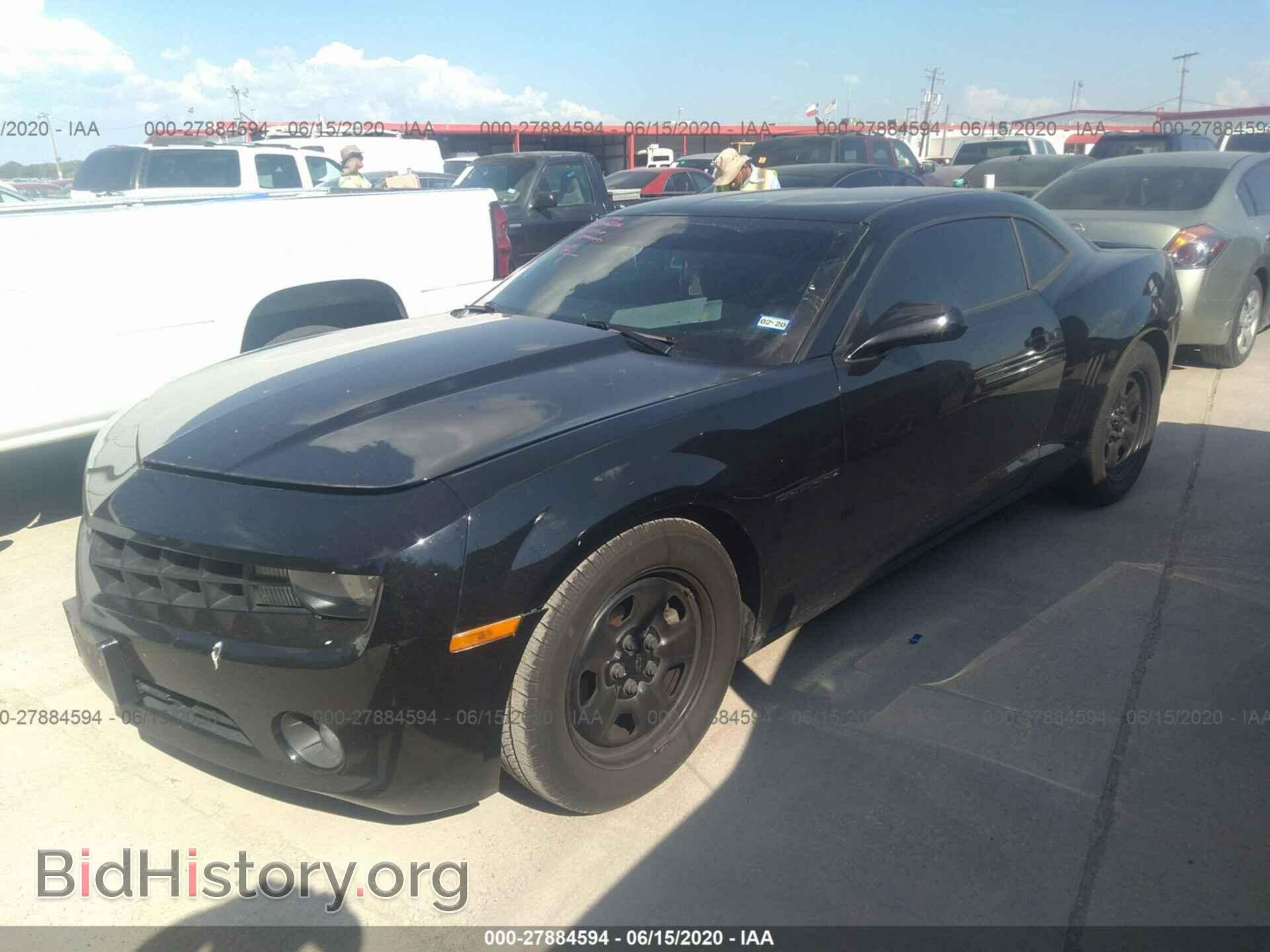 2012 CHEVROLET CAMARO - VIN: 2G1FA1E35C9122081 - Фото 2