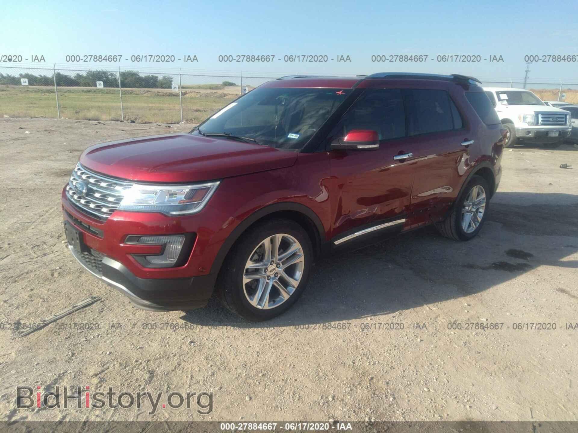 2016 FORD EXPLORER - VIN: 1FM5K7F89GGC57192 - Photo 2