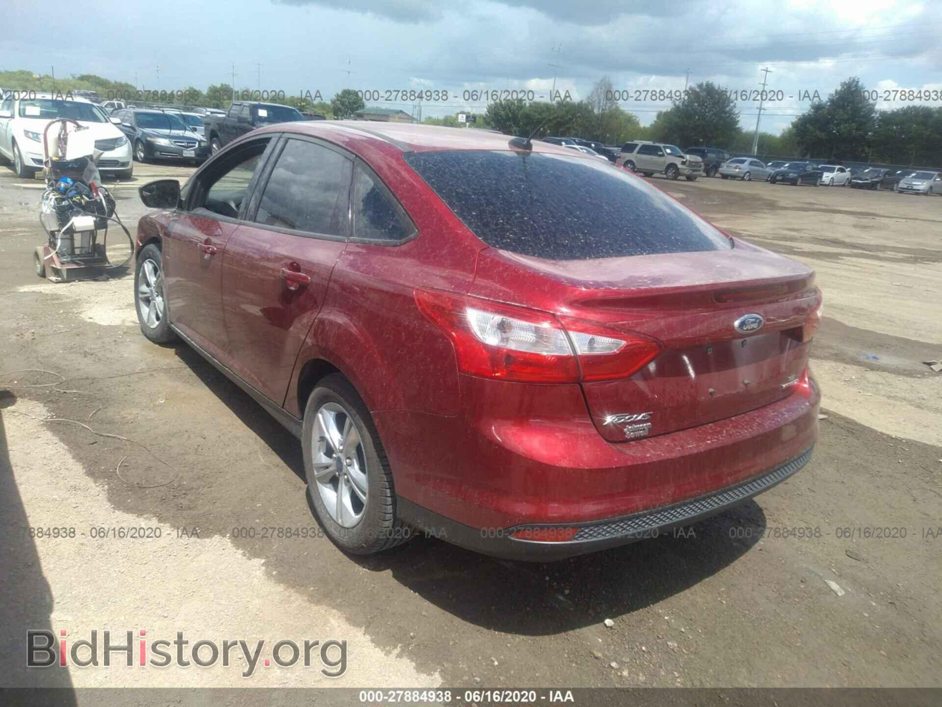 2013 FORD FOCUS - VIN: 1FADP3F22DL251216 - Фото 3