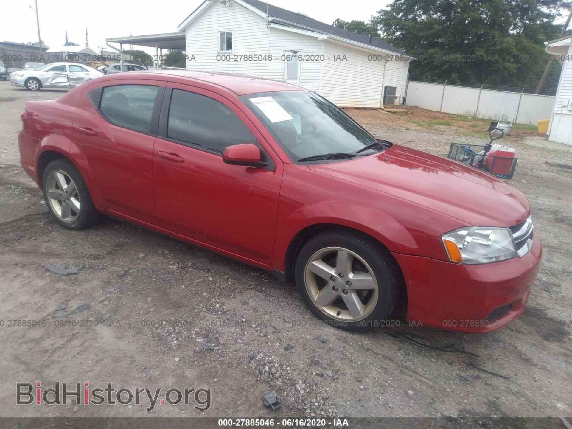 Photo 1C3CDZCBXCN312728 - DODGE AVENGER 2012