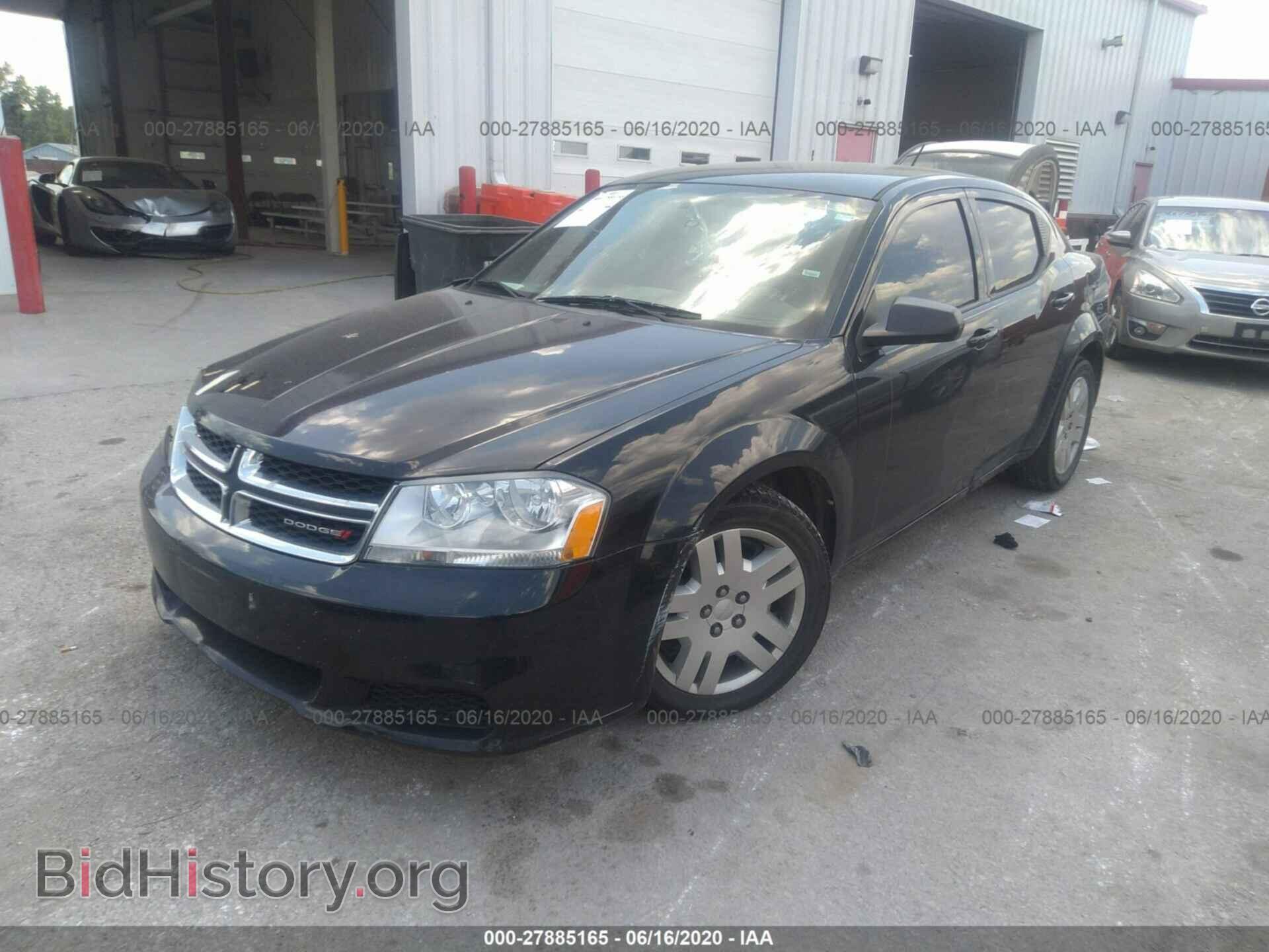 2013 DODGE AVENGER - VIN: 1C3CDZABXDN754302 - Фото 2