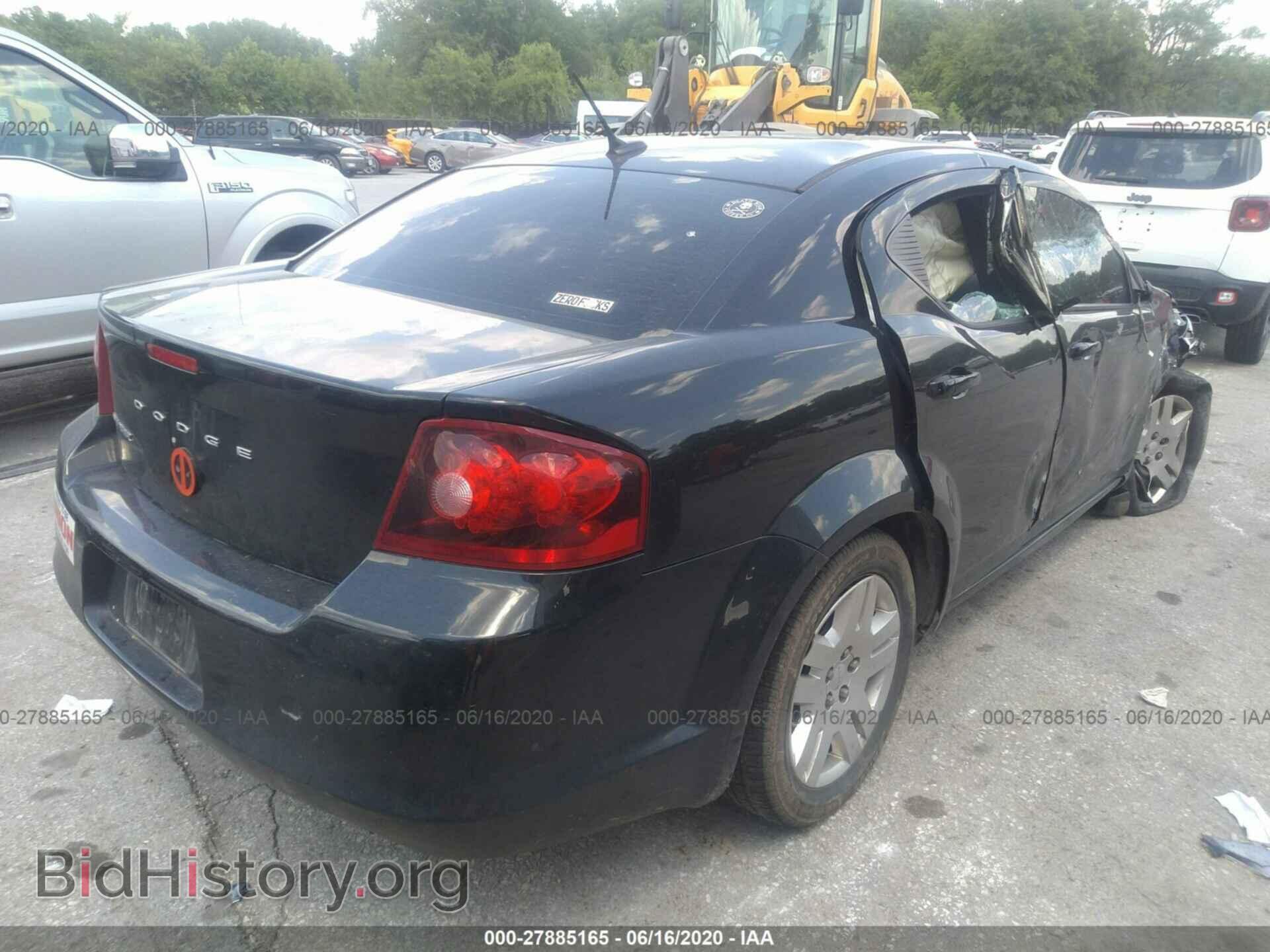 2013 DODGE AVENGER - VIN: 1C3CDZABXDN754302 - Фото 4