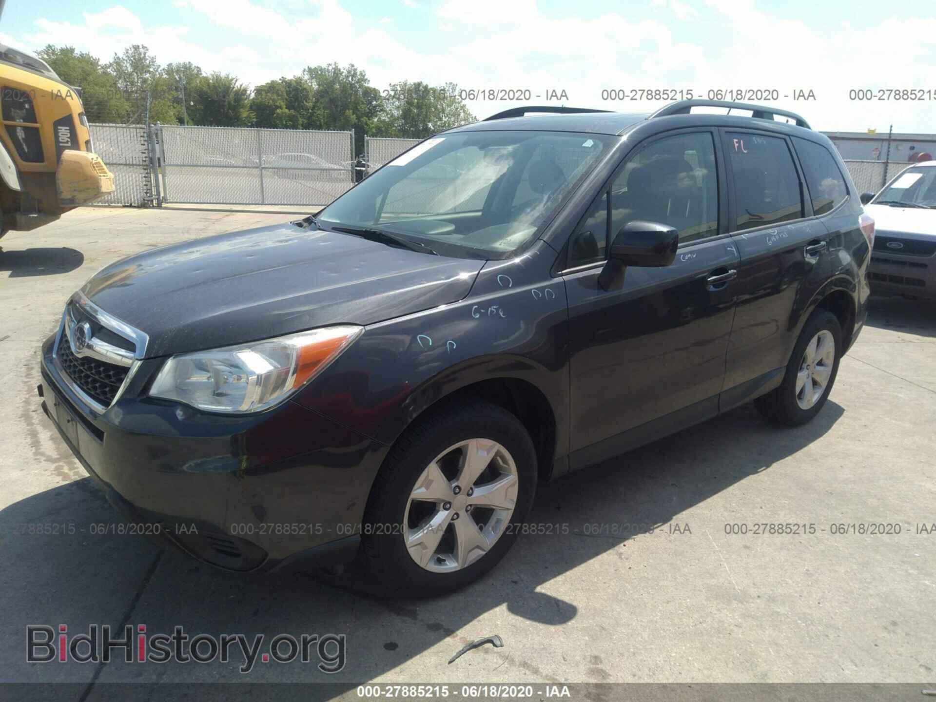 2015 SUBARU FORESTER - VIN: JF2SJADC1FH450235 - Фото 2