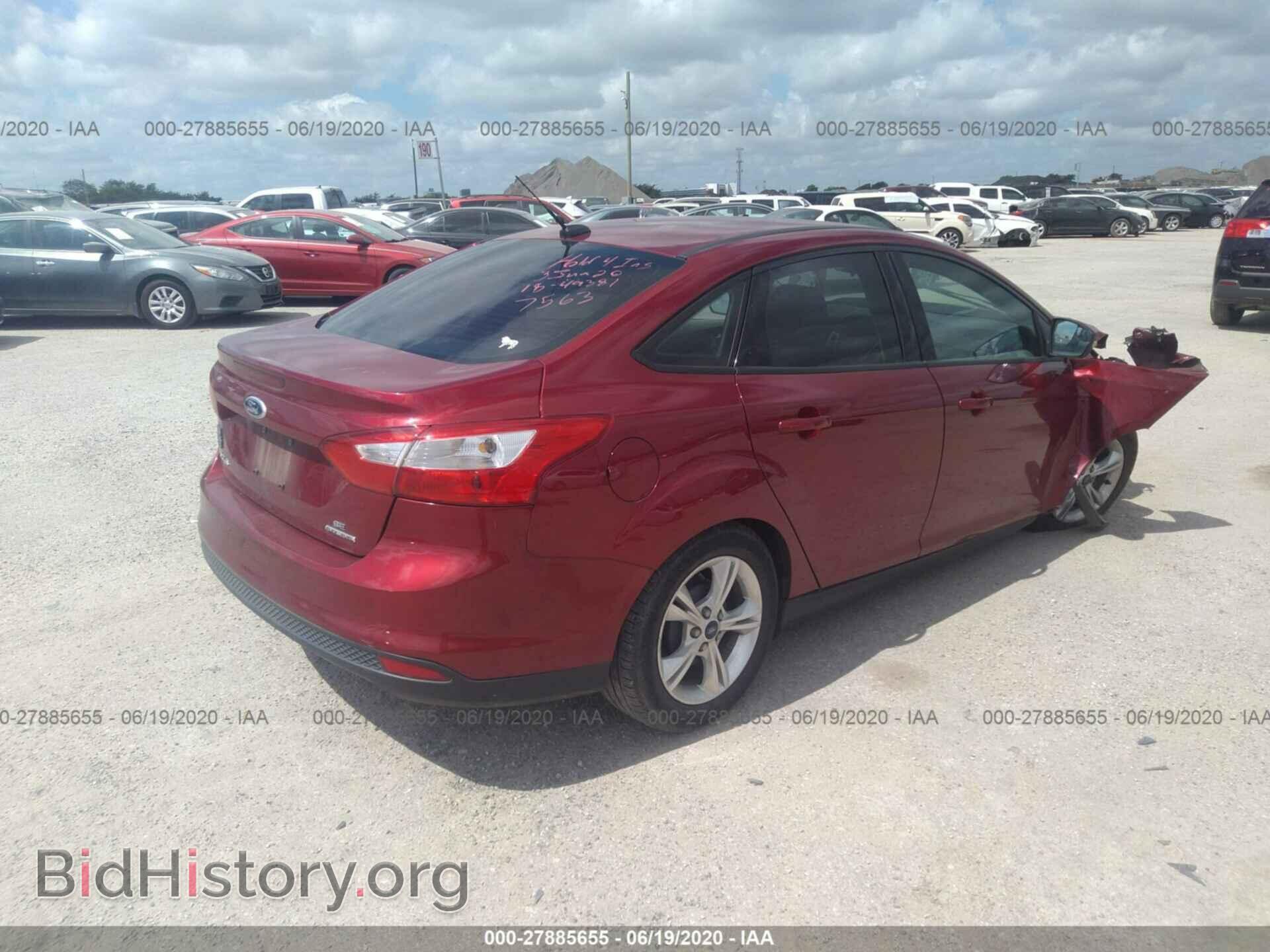 2014 FORD FOCUS - VIN: 1FADP3F2XEL137563 - Фото 4