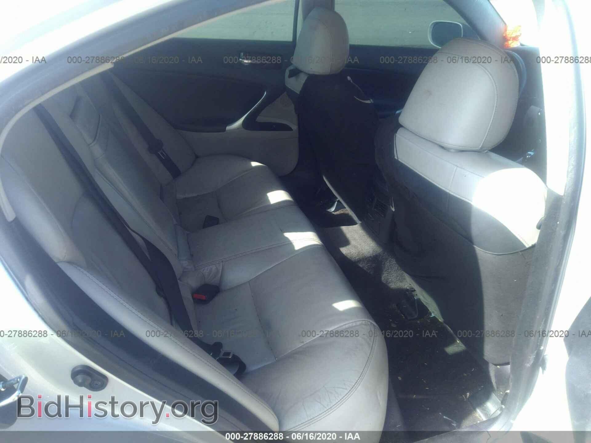2011 LEXUS IS 250 - VIN: JTHBF5C25B5131902 - Фото 8