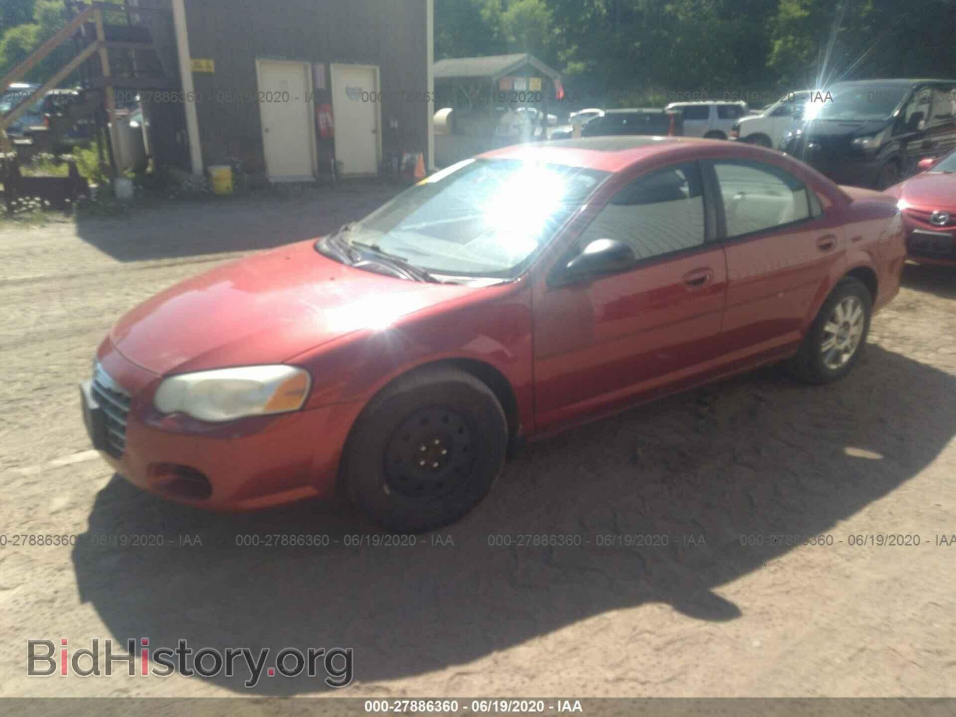2004 CHRYSLER SEBRING - VIN: 1C3EL56R94N214613 - Фото 2