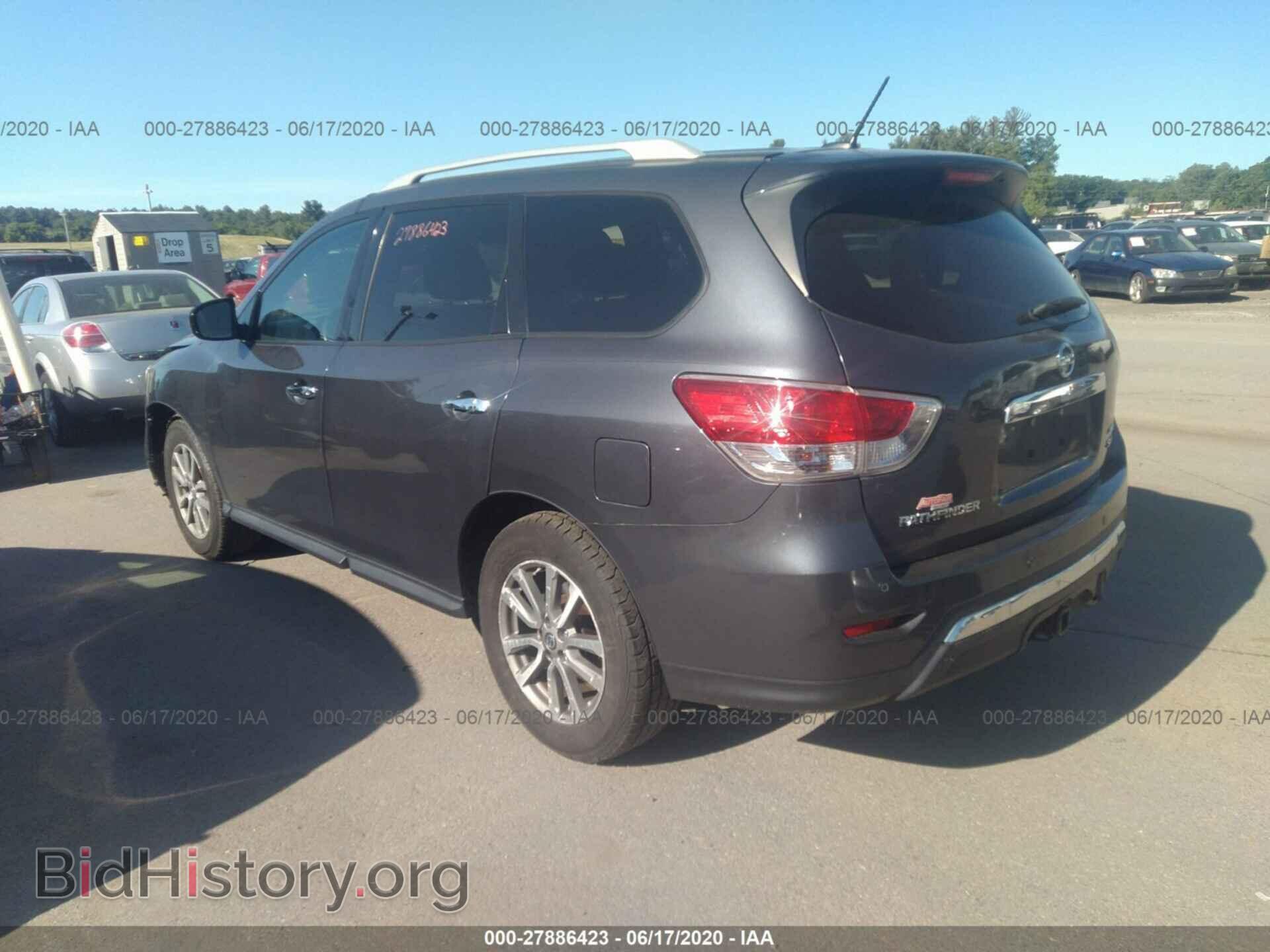 2014 NISSAN PATHFINDER - VIN: 5N1AR2MM8EC628974 - Фото 3
