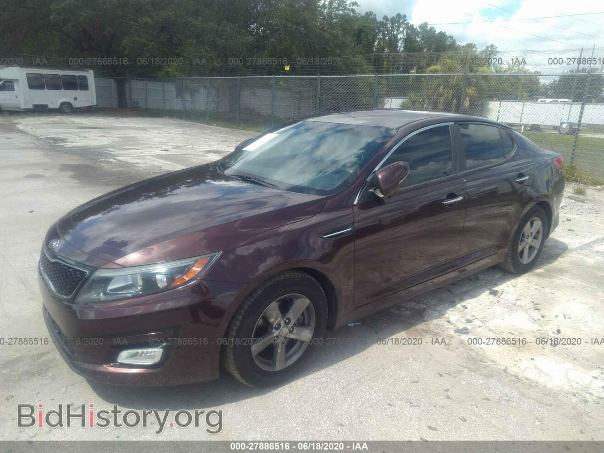 2015 KIA OPTIMA - VIN: 5XXGM4A75FG384130 - Photo 2