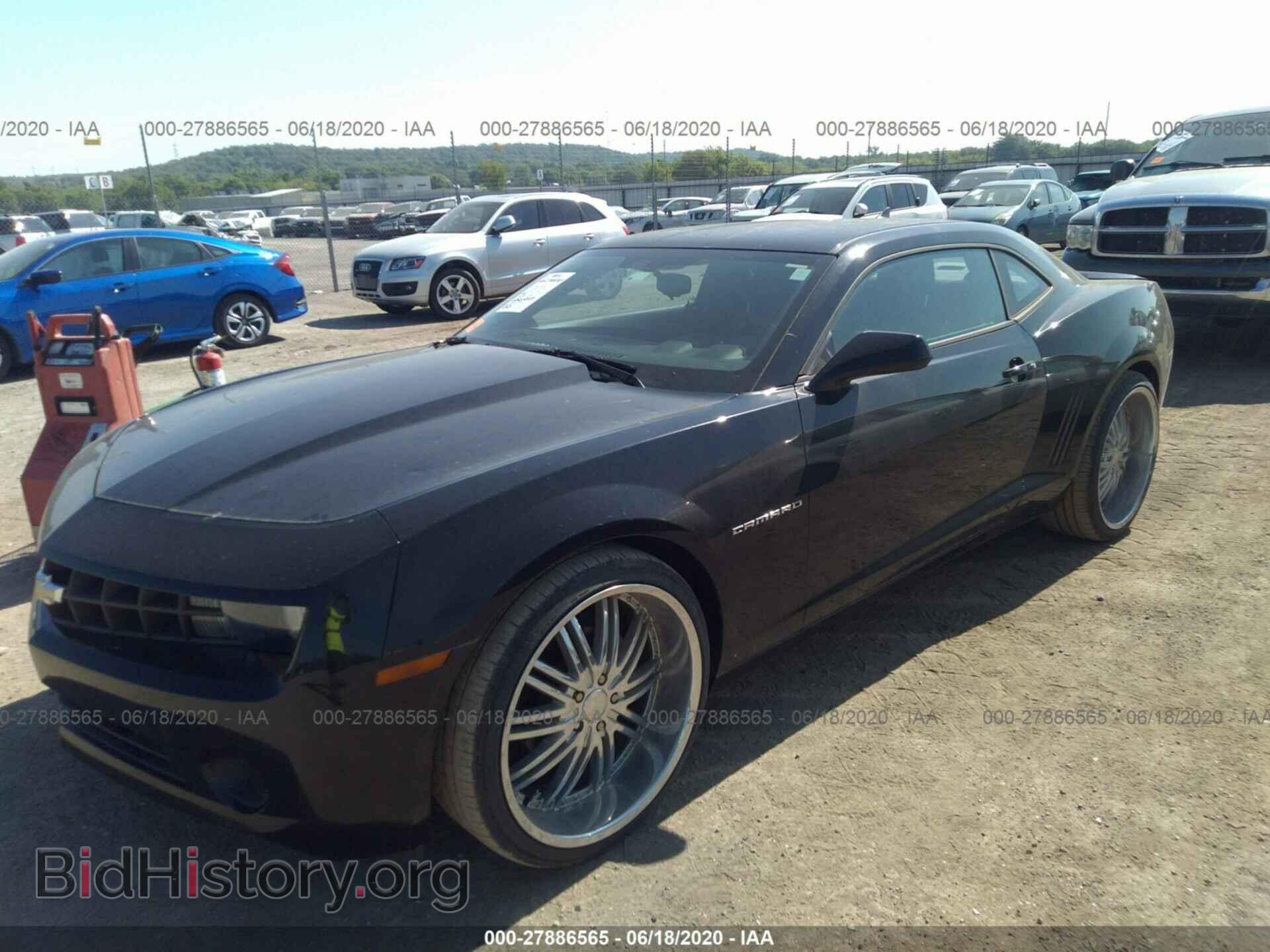2011 CHEVROLET CAMARO - VIN: 2G1FA1ED4B9166533 - Фото 2