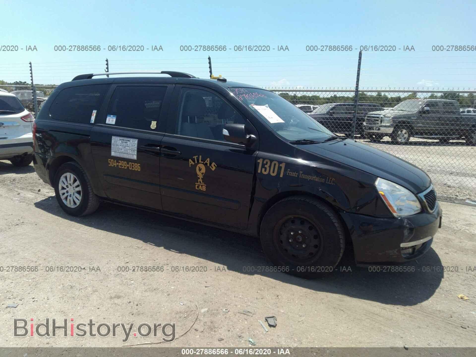 Photo KNDMG4C74E6538430 - KIA SEDONA 2014