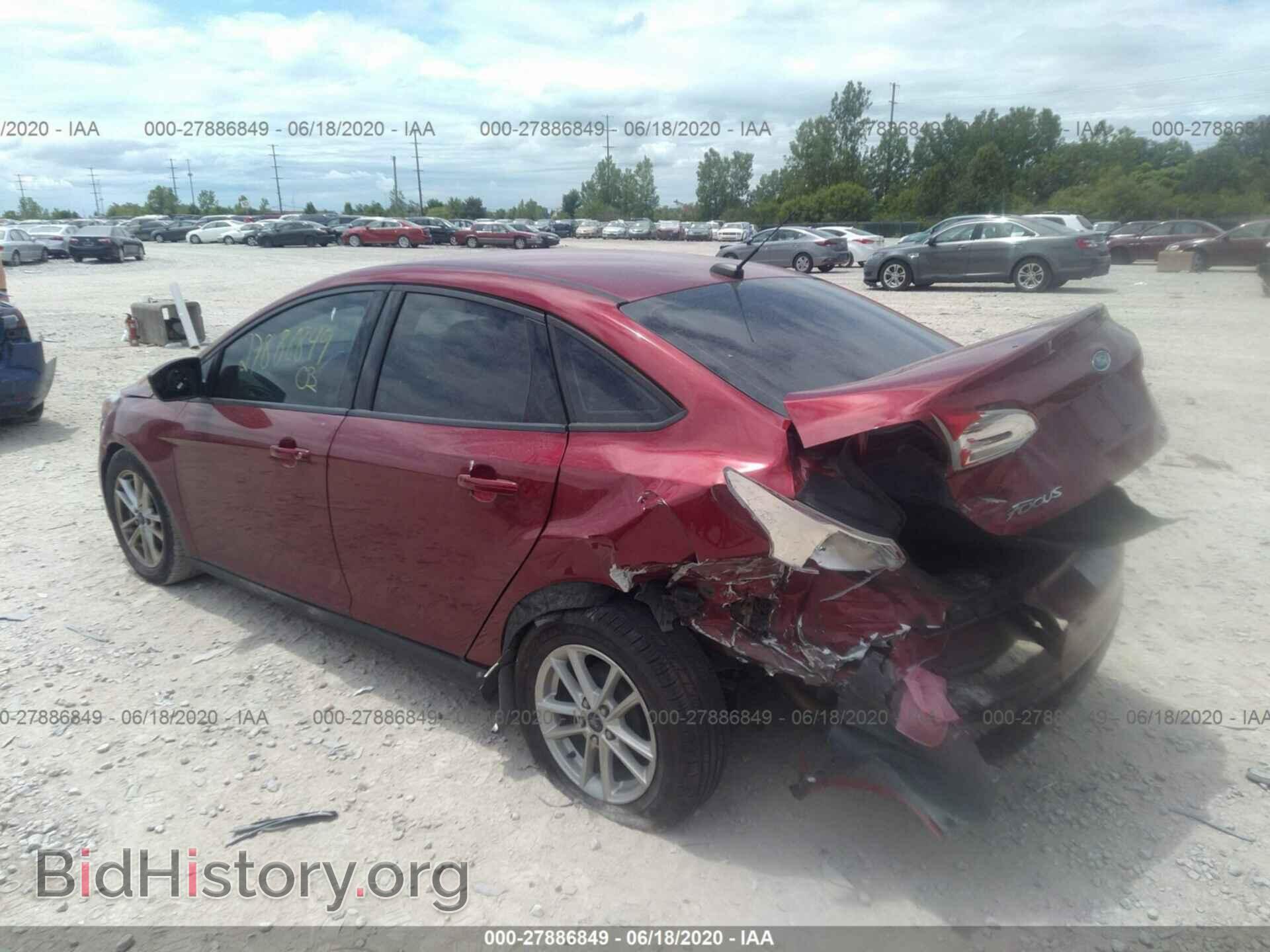 2015 FORD FOCUS - VIN: 1FADP3F2XFL214935 - Фото 3