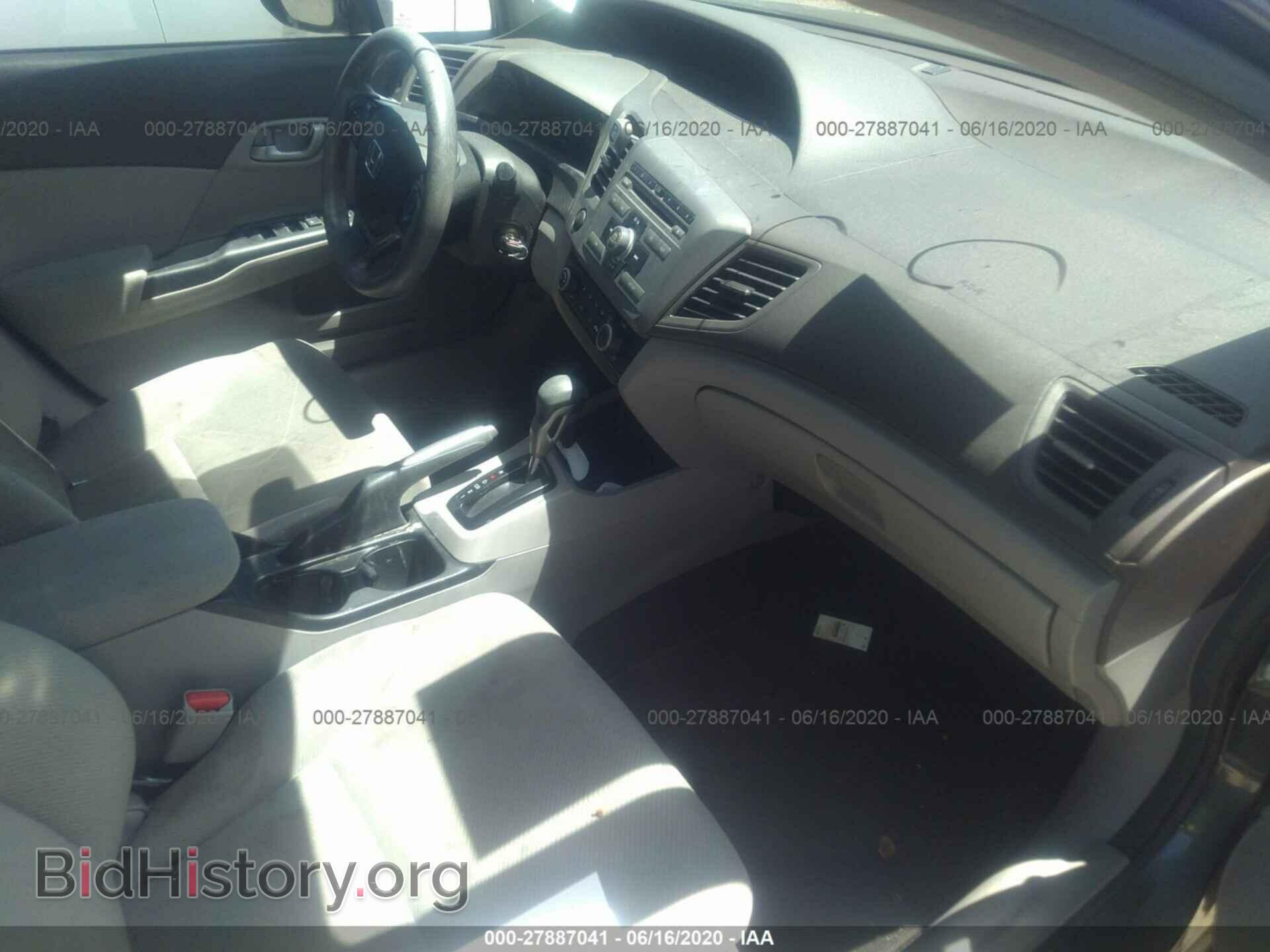 2012 HONDA CIVIC - VIN: 2HGFB2F5XCH572214 - Фото 5