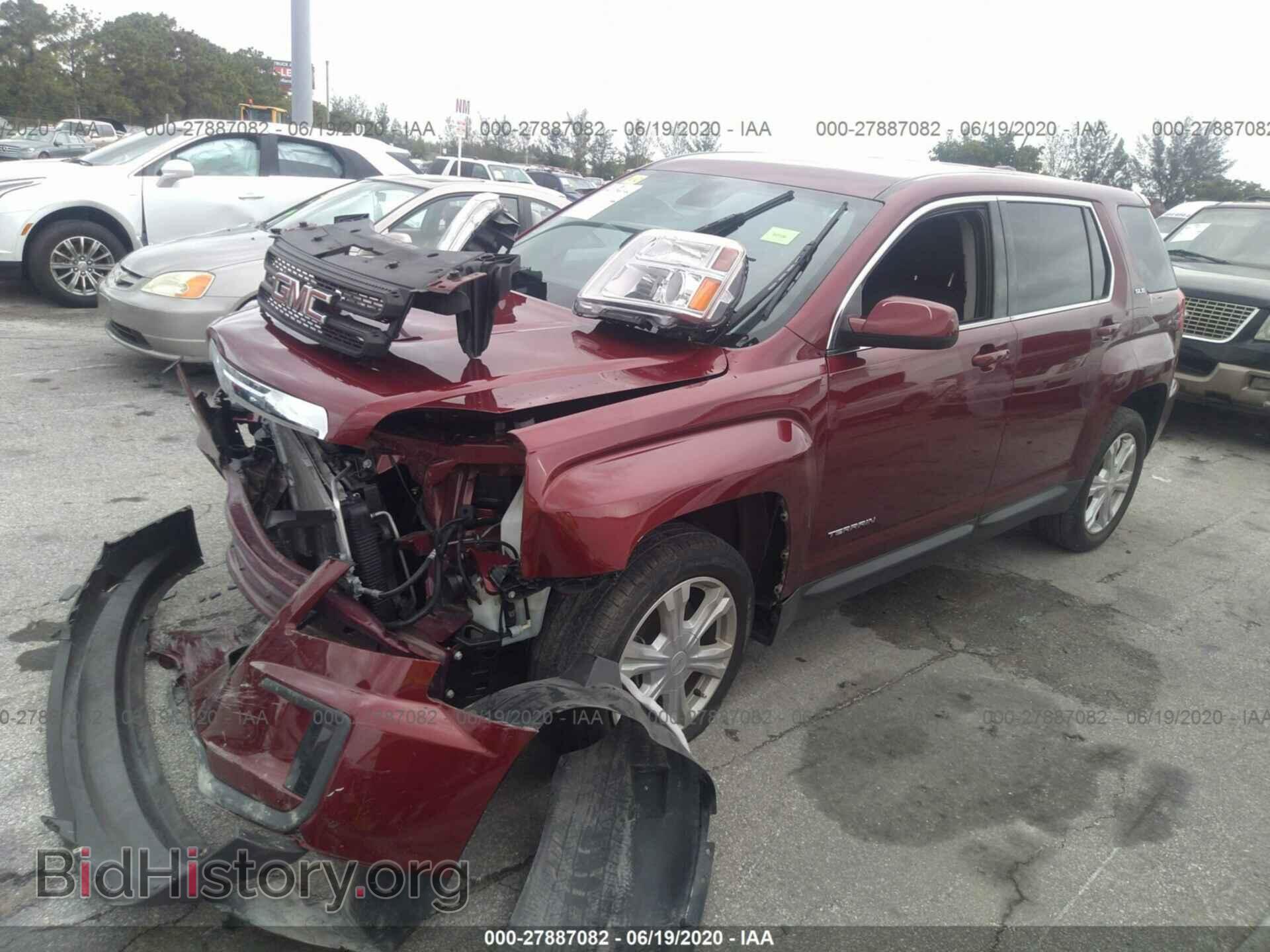 2017 GMC TERRAIN - VIN: 2GKALMEK2H6107510 - Фото 2