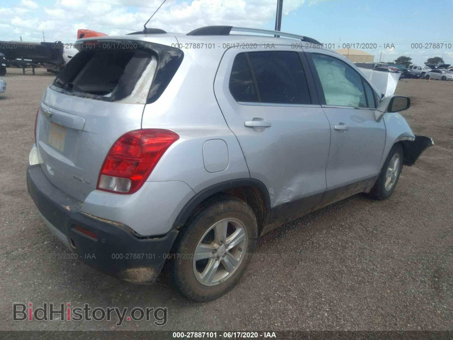 2016 CHEVROLET TRAX - VIN: KL7CJLSB5GB533290 - Фото 4