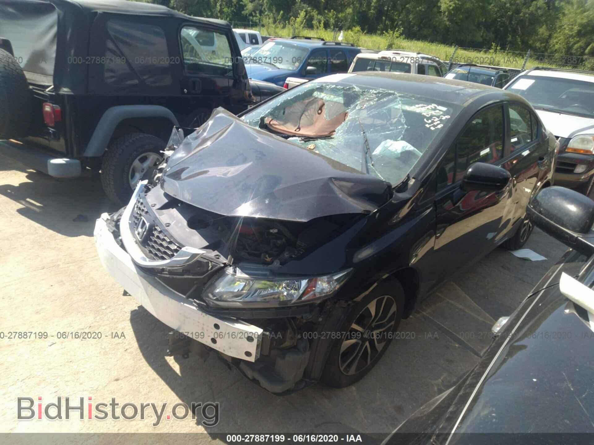 2014 HONDA CIVIC - VIN: 19XFB2F86EE012679 - Фото 2