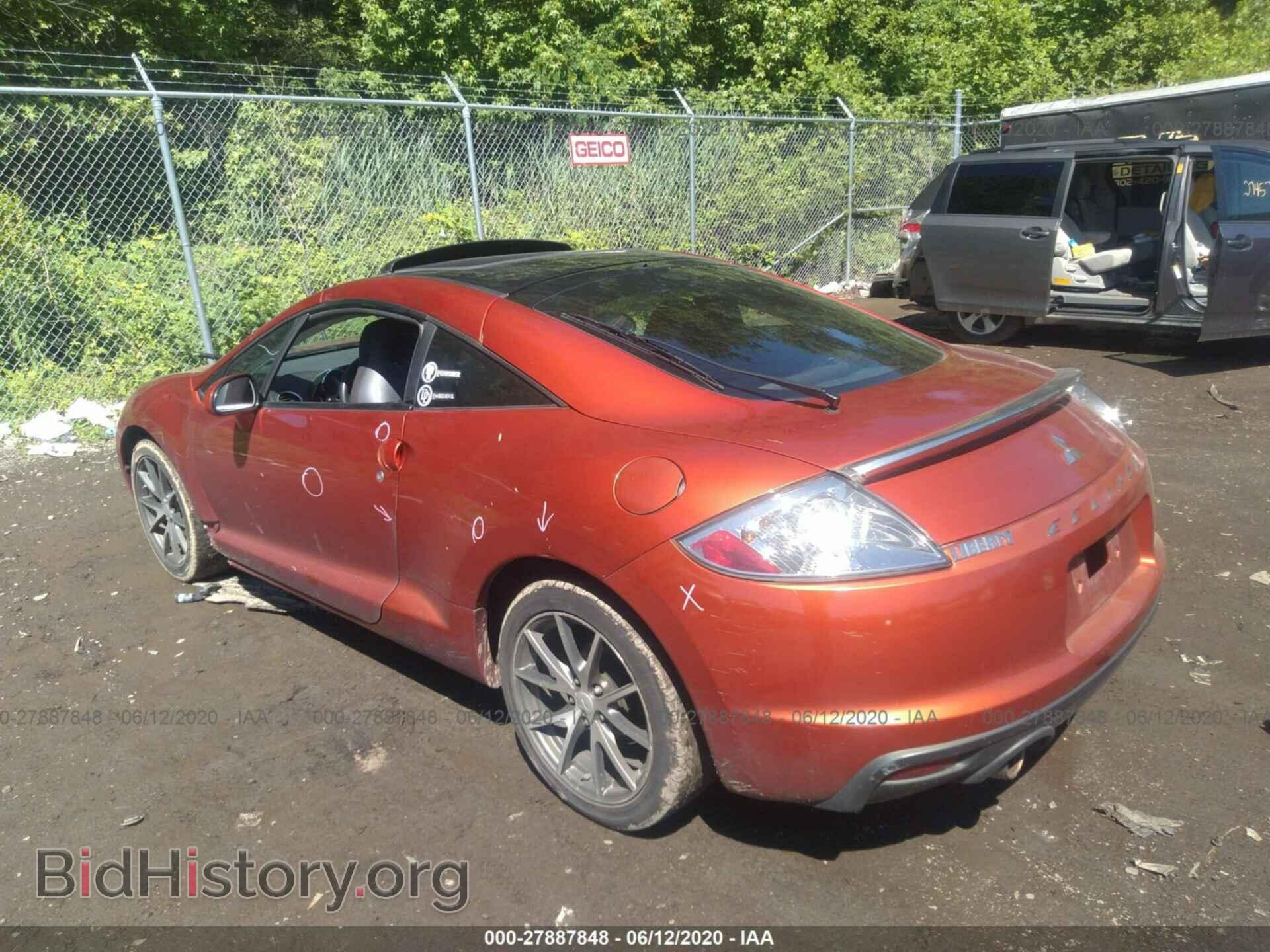 2012 MITSUBISHI ECLIPSE - VIN: 4A31K5DF0CE008064 - Фото 3