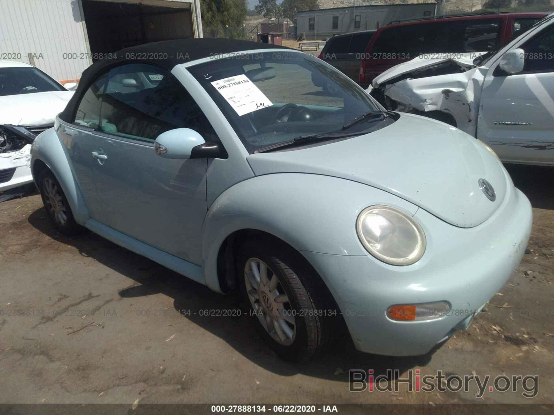 Фотография 3VWCM31Y05M317270 - VOLKSWAGEN NEW BEETLE CONVERTIBLE 2005