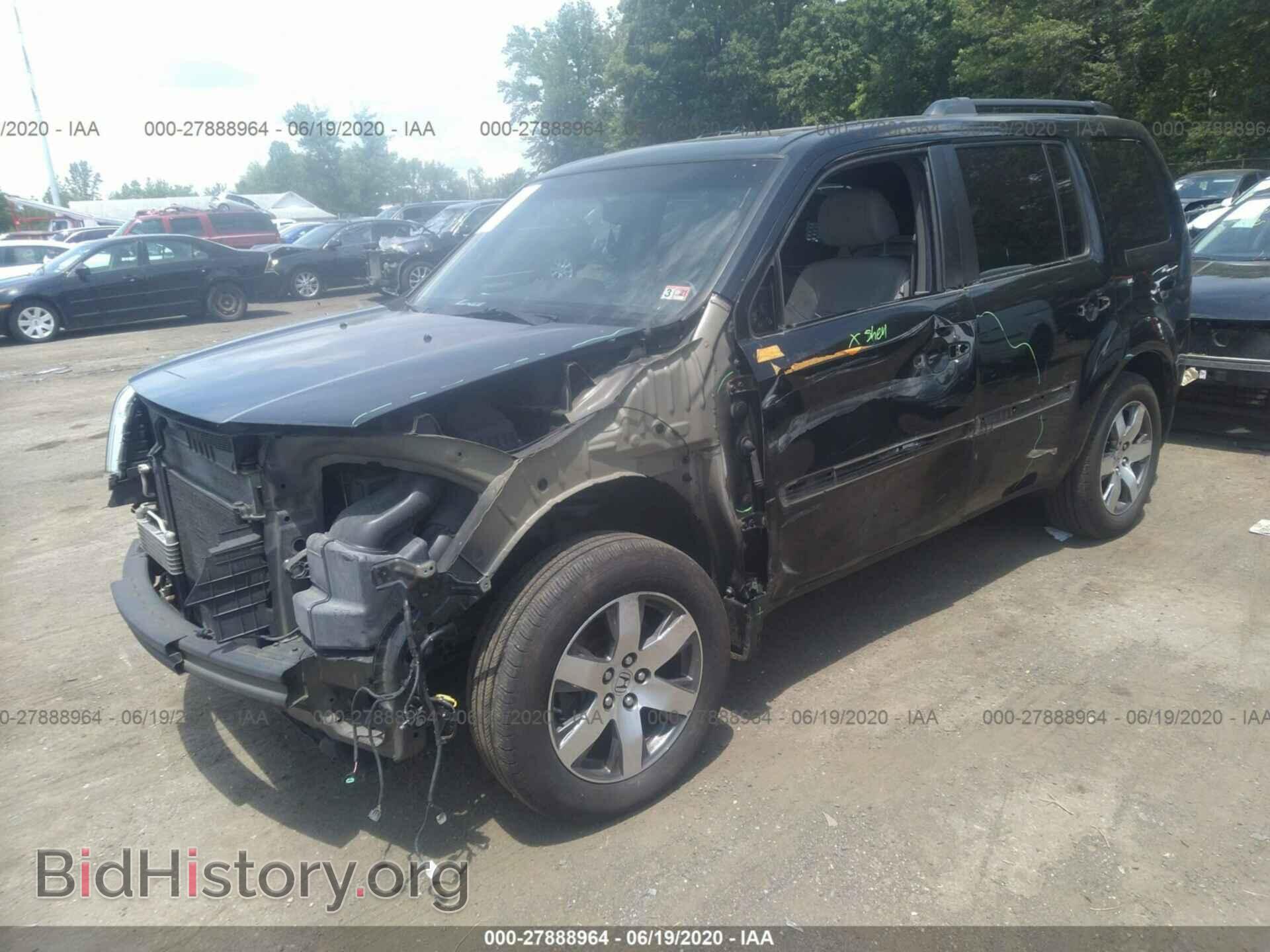 2012 HONDA PILOT - VIN: 5FNYF4H92CB010904 - Фото 2