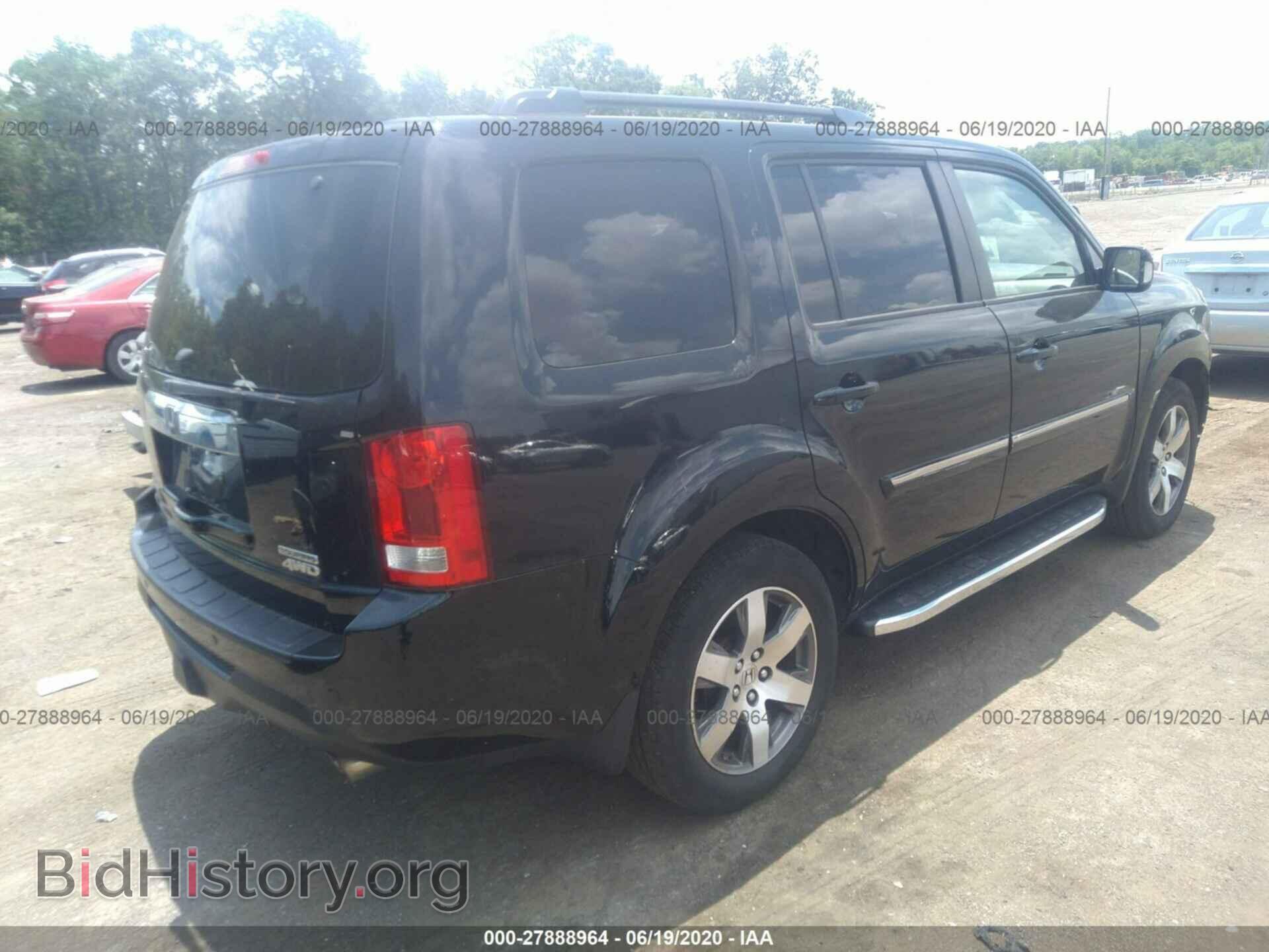 2012 HONDA PILOT - VIN: 5FNYF4H92CB010904 - Фото 4
