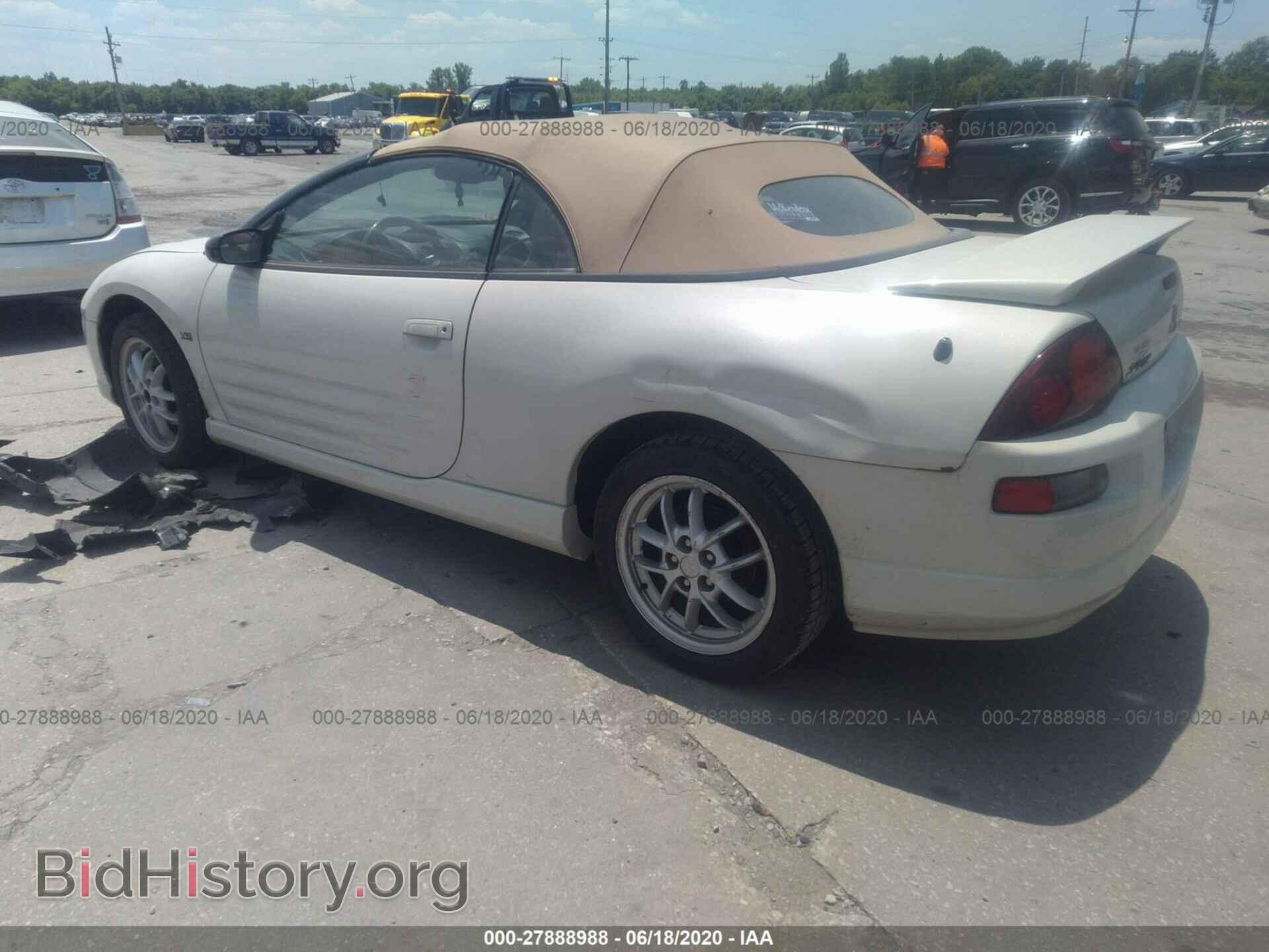 2001 MITSUBISHI ECLIPSE - VIN: 4A3AE85H81E199321 - Photo 3