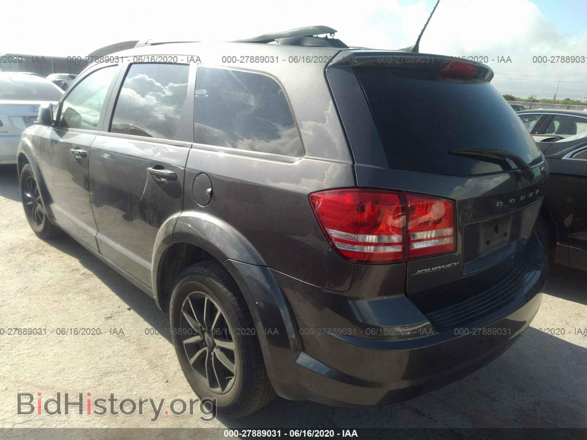 2018 DODGE JOURNEY - VIN: 3C4PDCAB6JT517831 - Фото 3