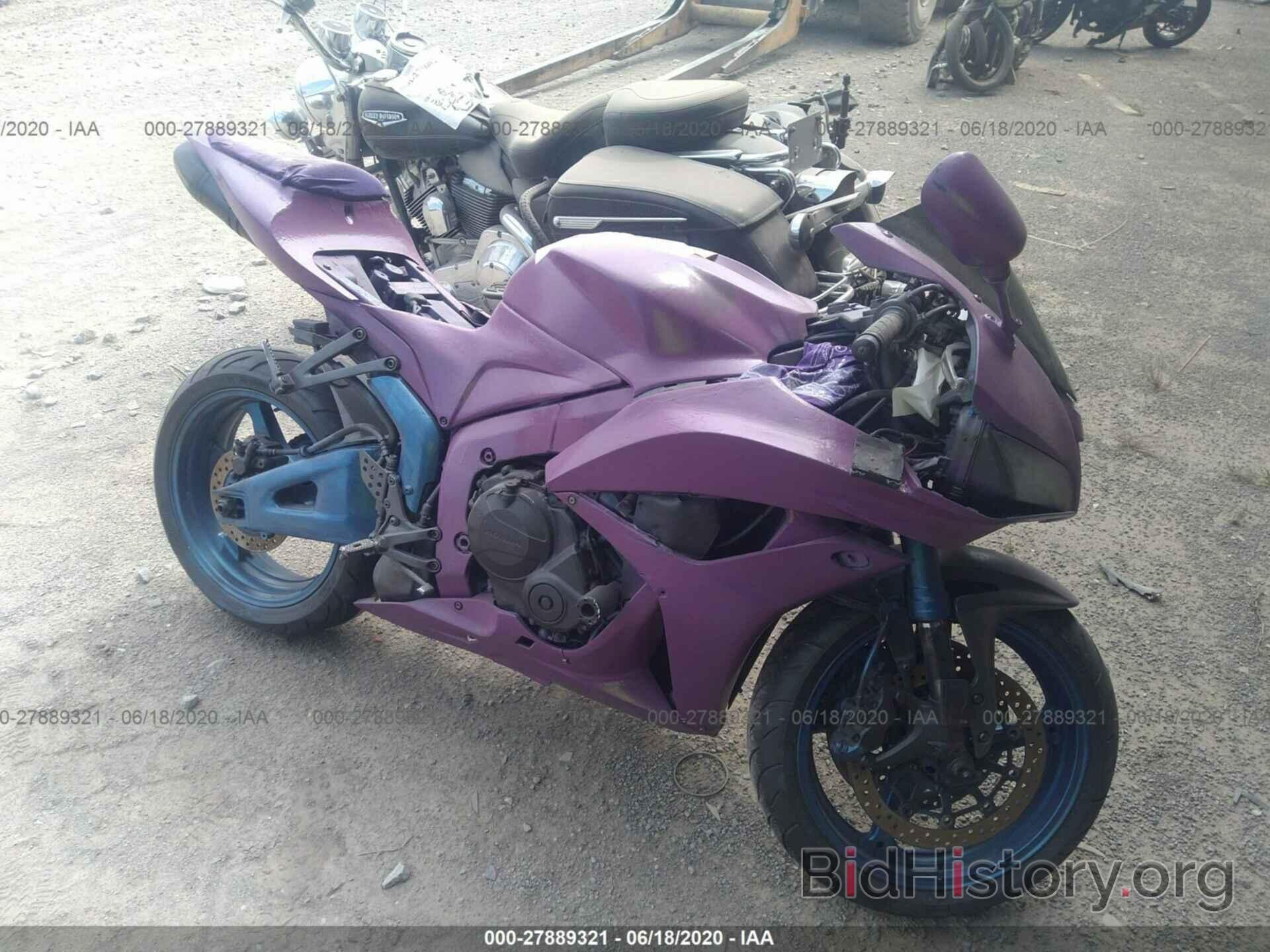 Photo JH2PC40488M102058 - HONDA CBR600 2008