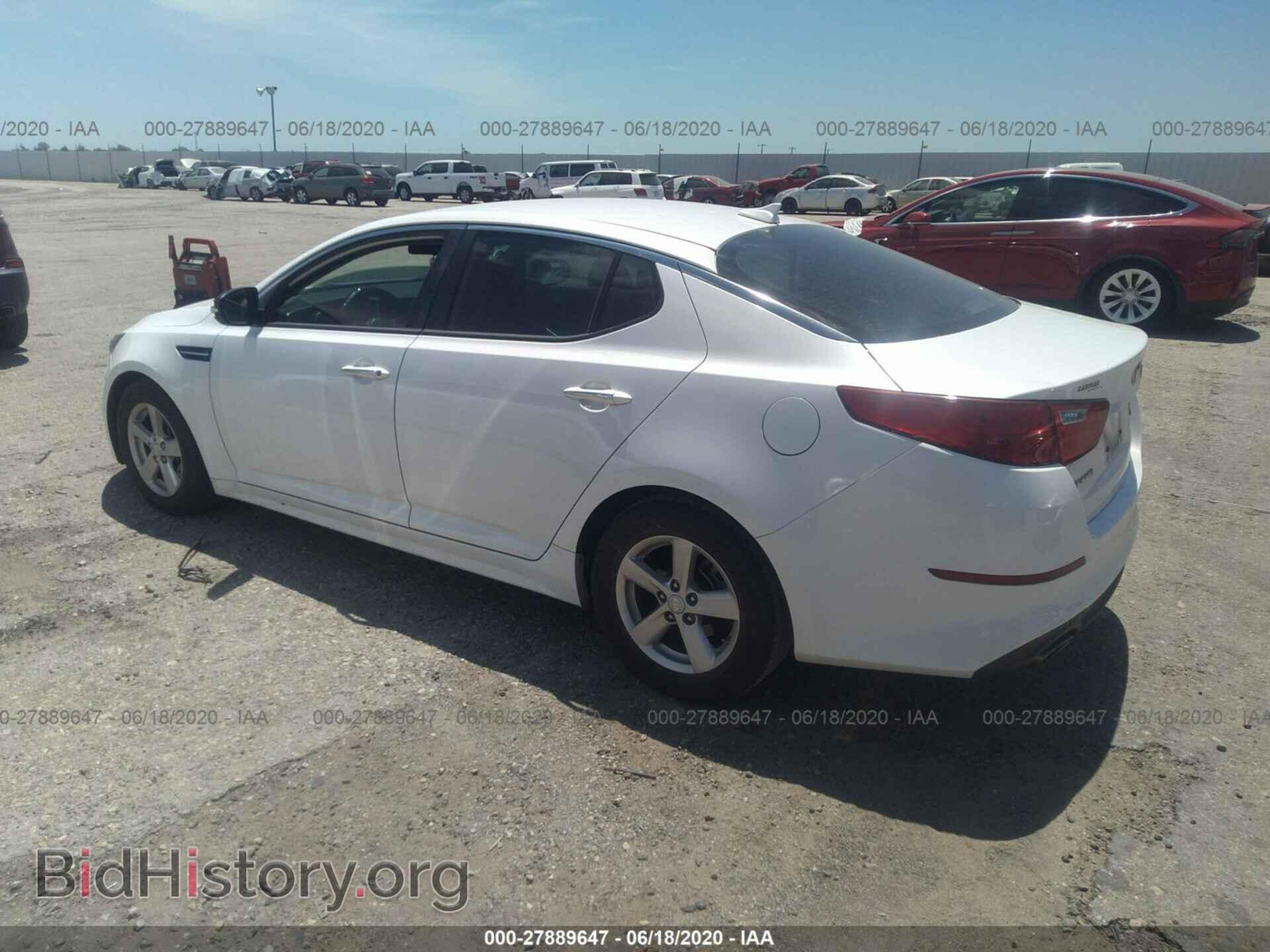2015 KIA OPTIMA - VIN: KNAGM4A71F5610343 - Photo 3