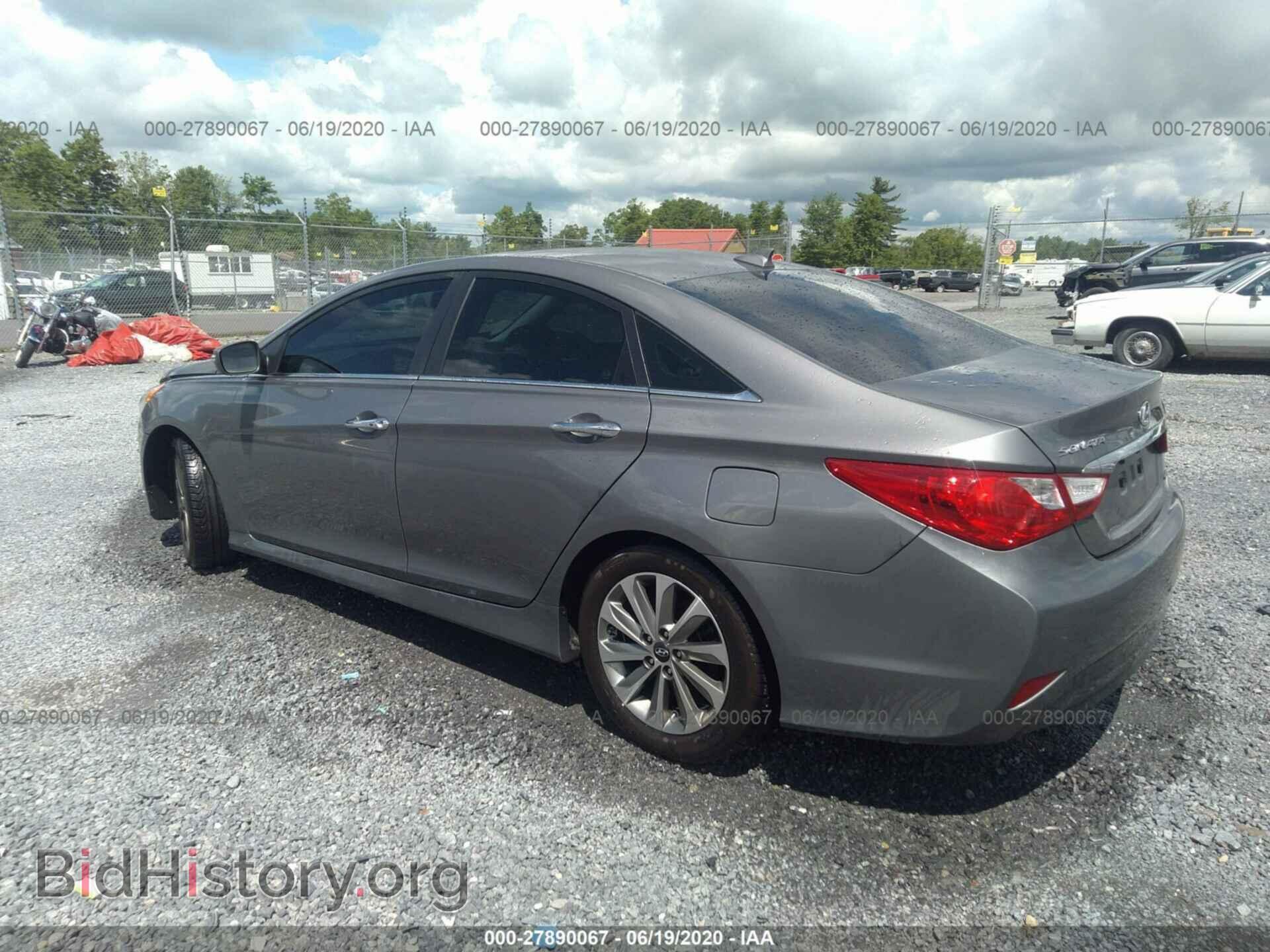 2014 HYUNDAI SONATA - VIN: 5NPEC4AC6EH818808 - Фото 3