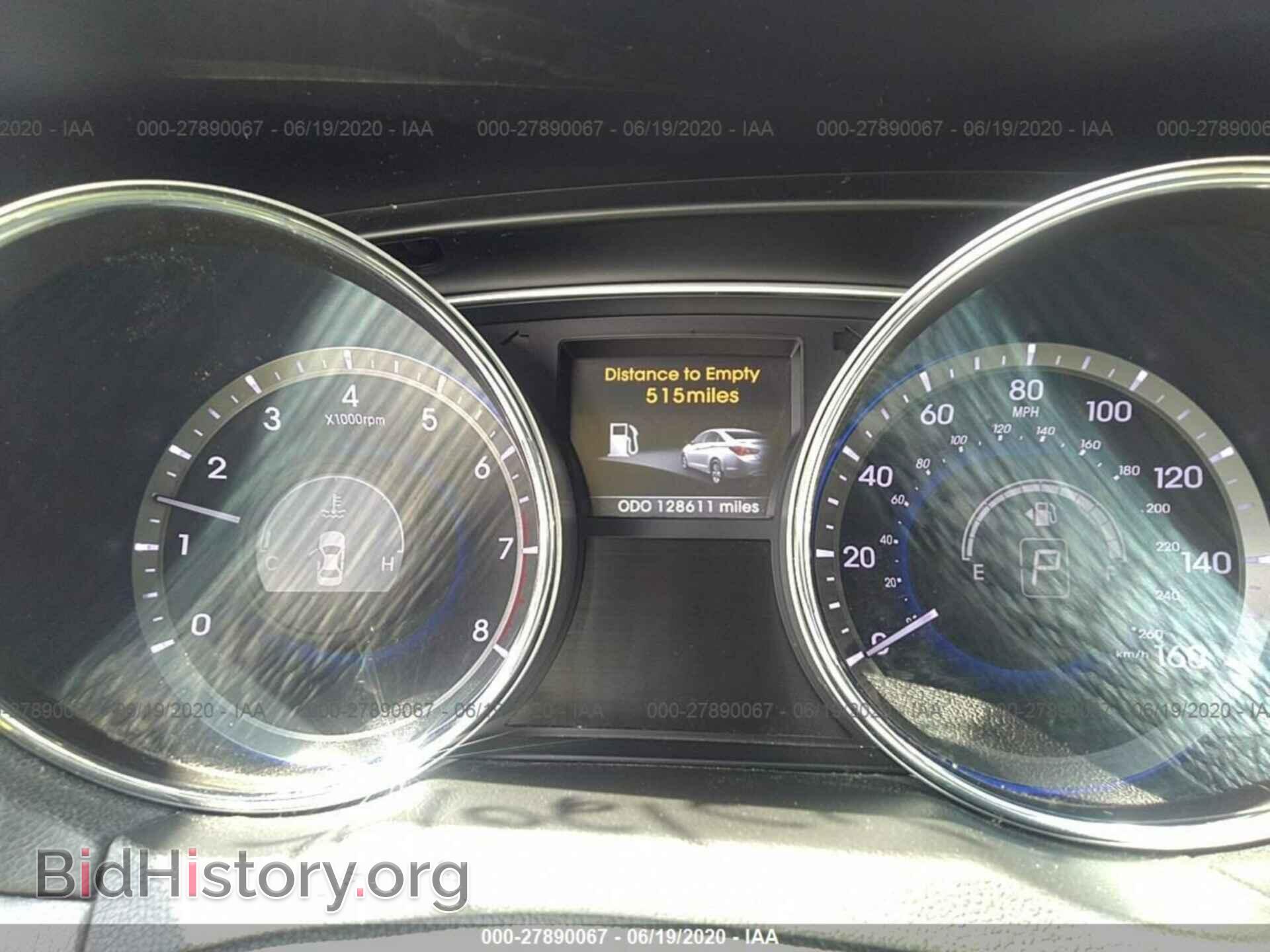 2014 HYUNDAI SONATA - VIN: 5NPEC4AC6EH818808 - Фото 7