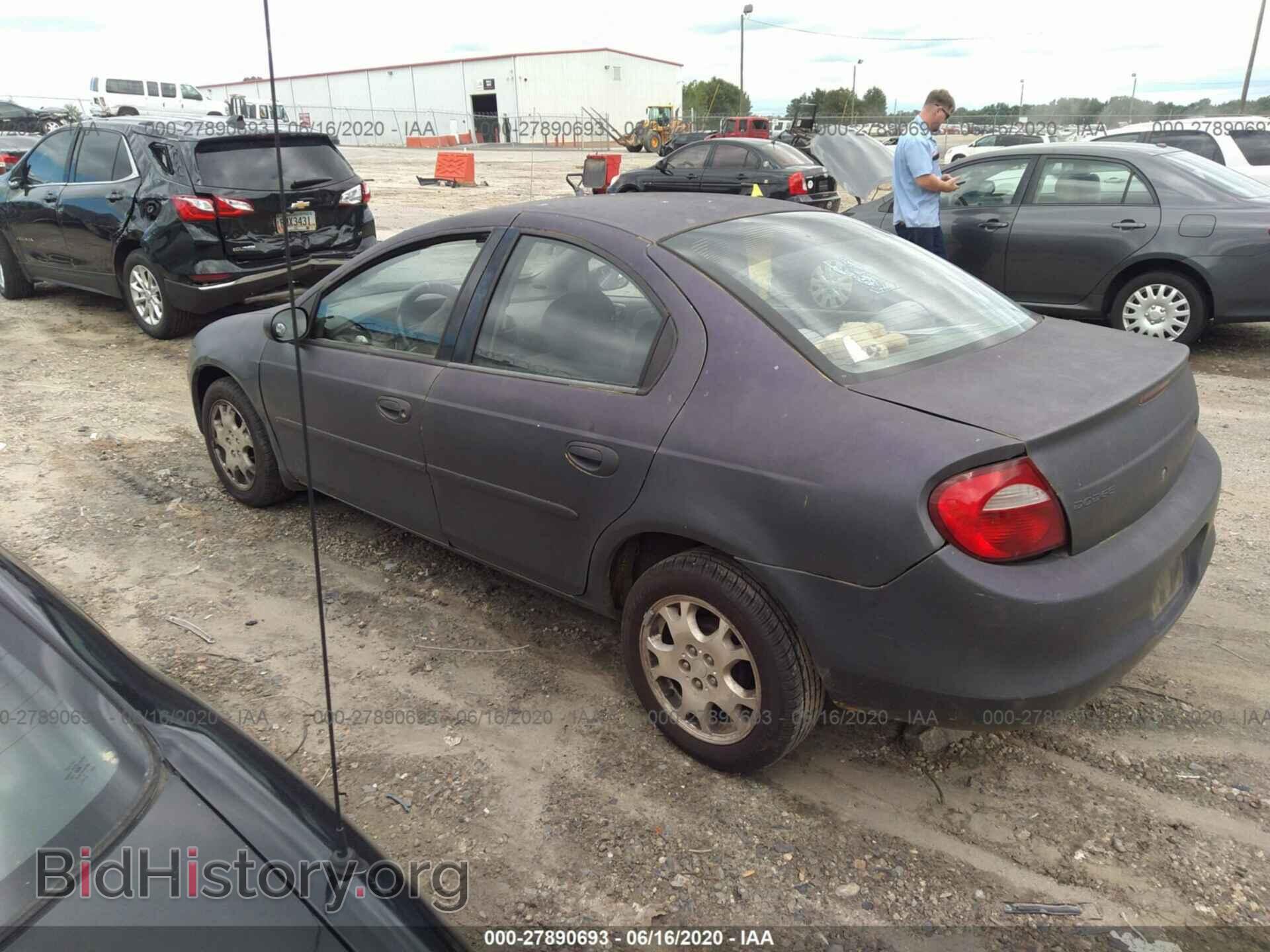 2002 DODGE NEON - VIN: 1B3ES26C82D603496 - Фото 3