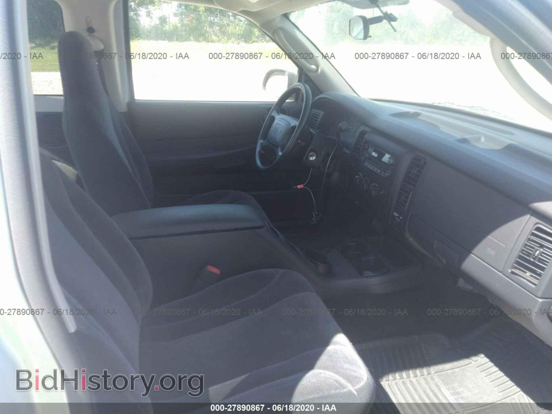 2002 DODGE DAKOTA - VIN: 1B7GL12X62S651419 - Фото 5