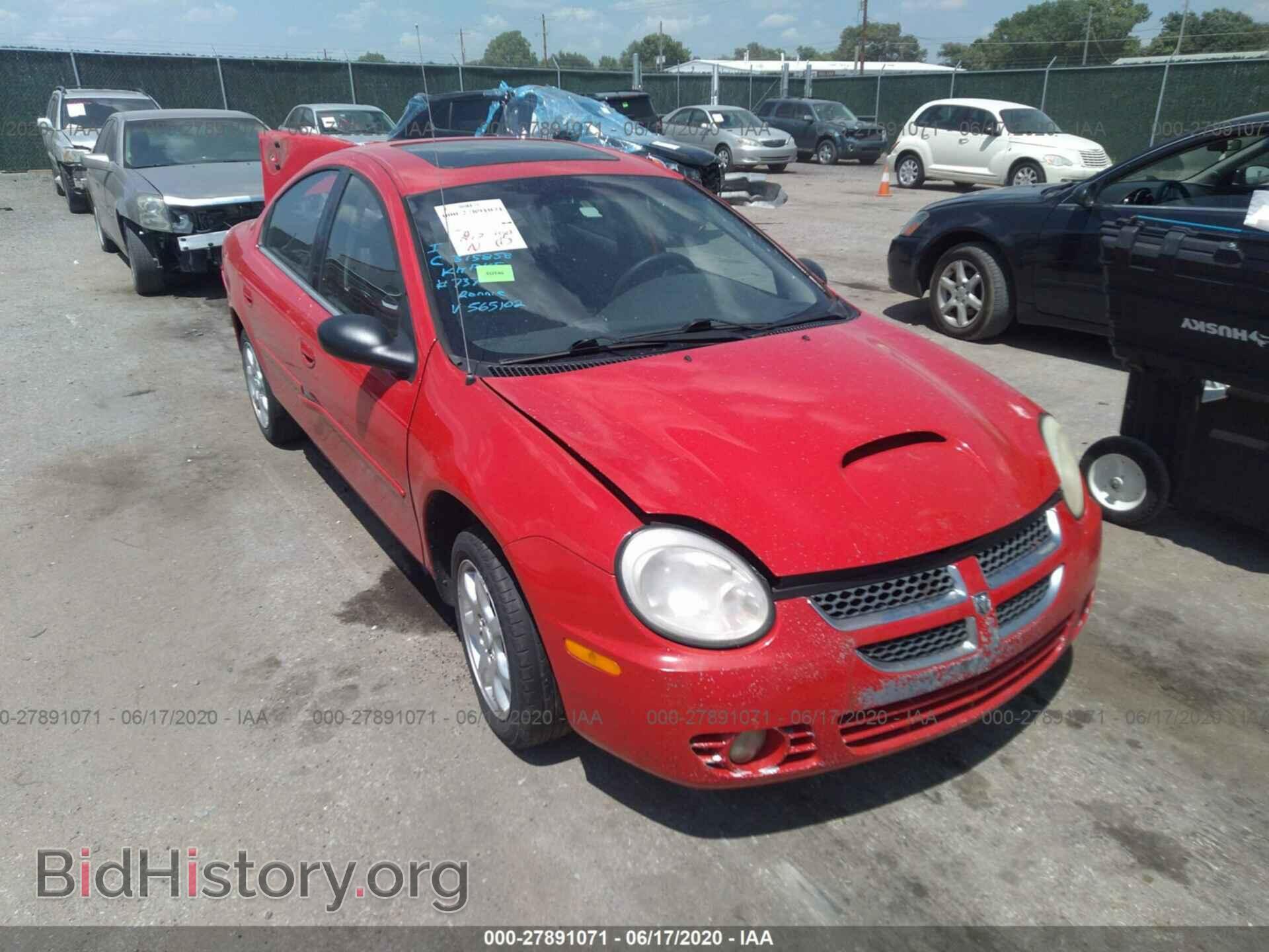 Photo 1B3ES56C54D565102 - DODGE NEON 2004