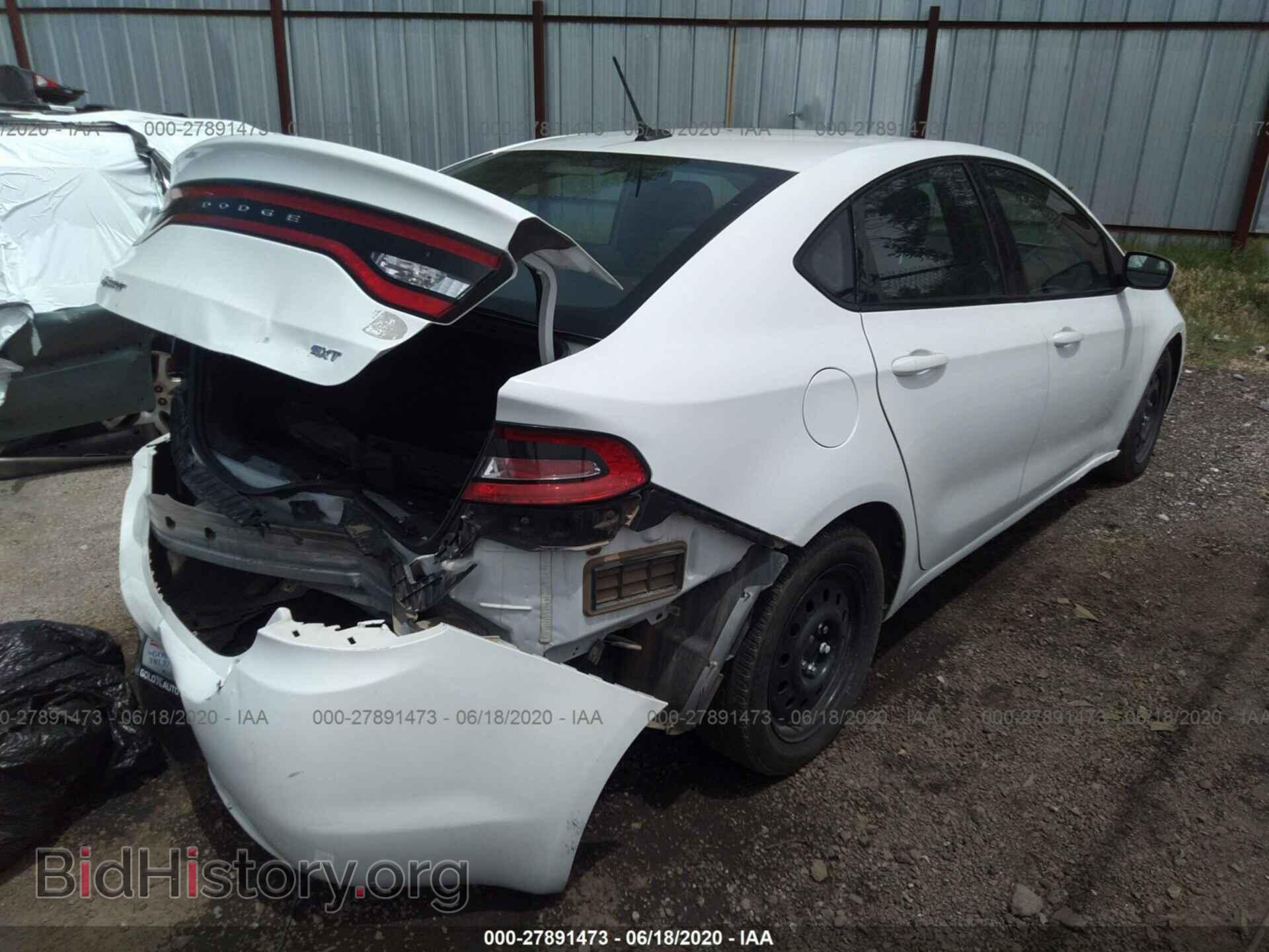 2016 DODGE DART - VIN: 1C3CDFFA3GD821699 - Фото 4
