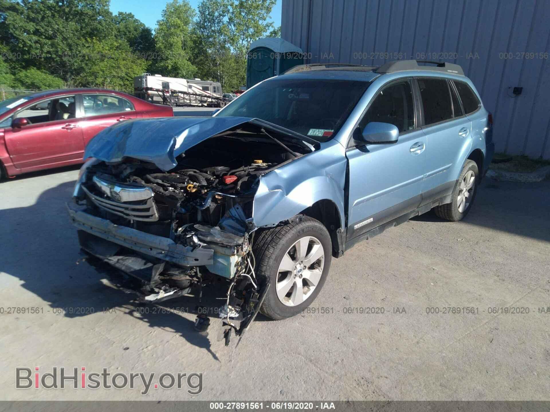 2012 SUBARU OUTBACK - VIN: 4S4BRBKC4C3283339 - Фото 2