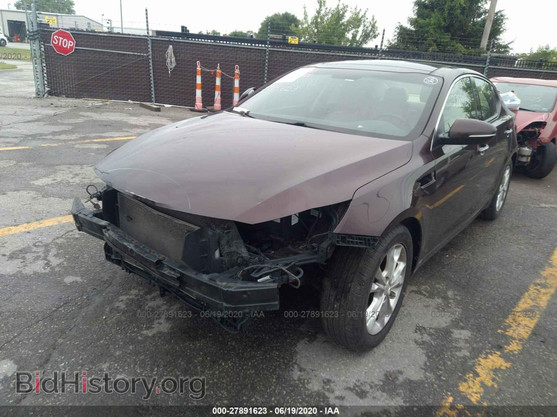 2012 KIA OPTIMA - VIN: 5XXGN4A71CG018464 - Фото 2