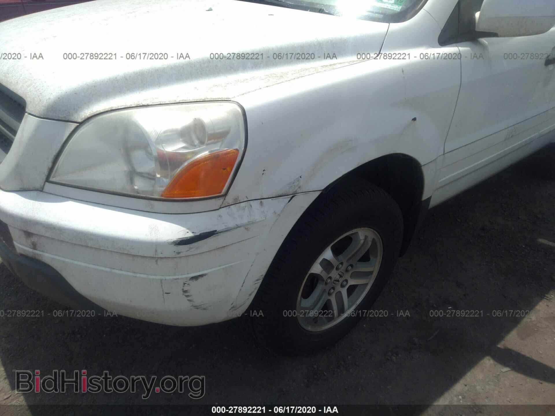 2005 HONDA PILOT - VIN: 5FNYF18695B046516 - Фото 6
