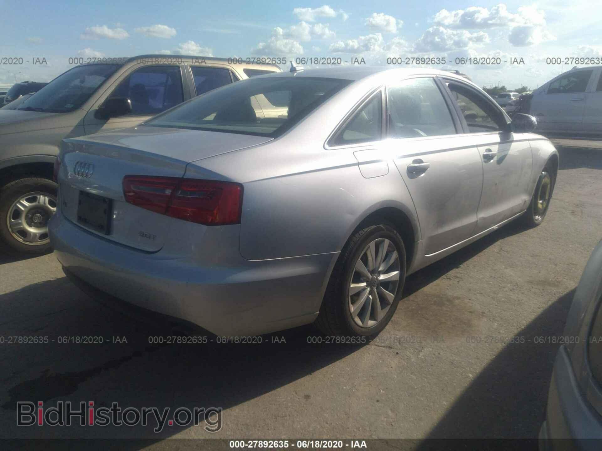 2012 AUDI A6 - VIN: WAUCFAFCXCN143240 - Фото 4