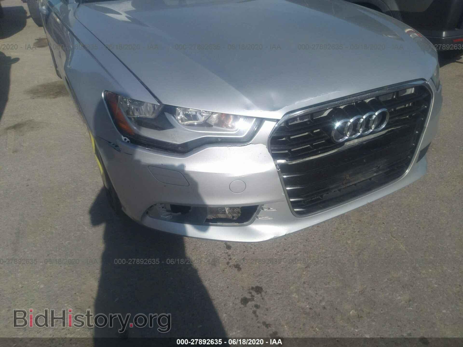 2012 AUDI A6 - VIN: WAUCFAFCXCN143240 - Фото 6