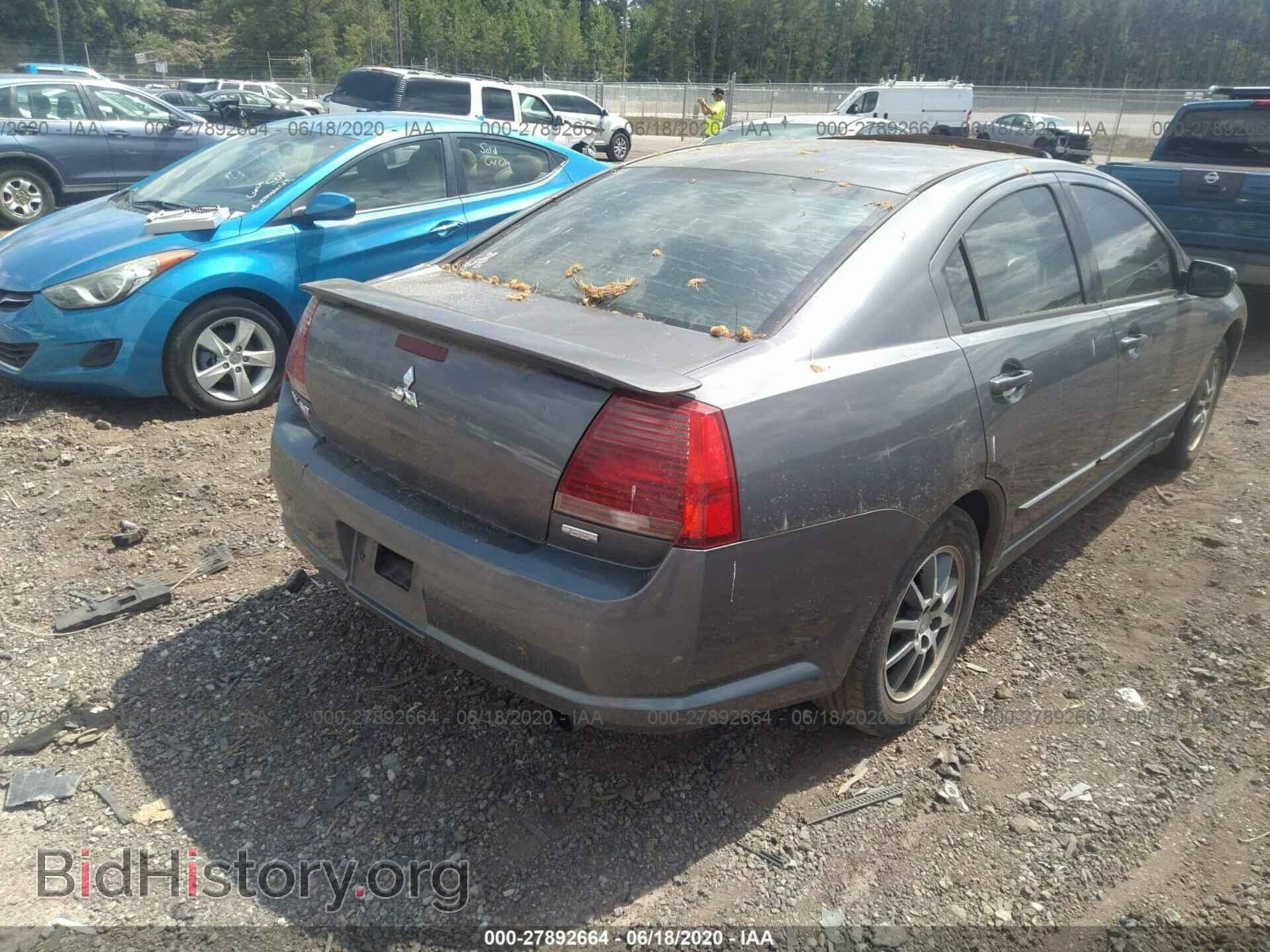 2004 MITSUBISHI GALANT - VIN: 4A3AB46FX4E125143 - Фото 4