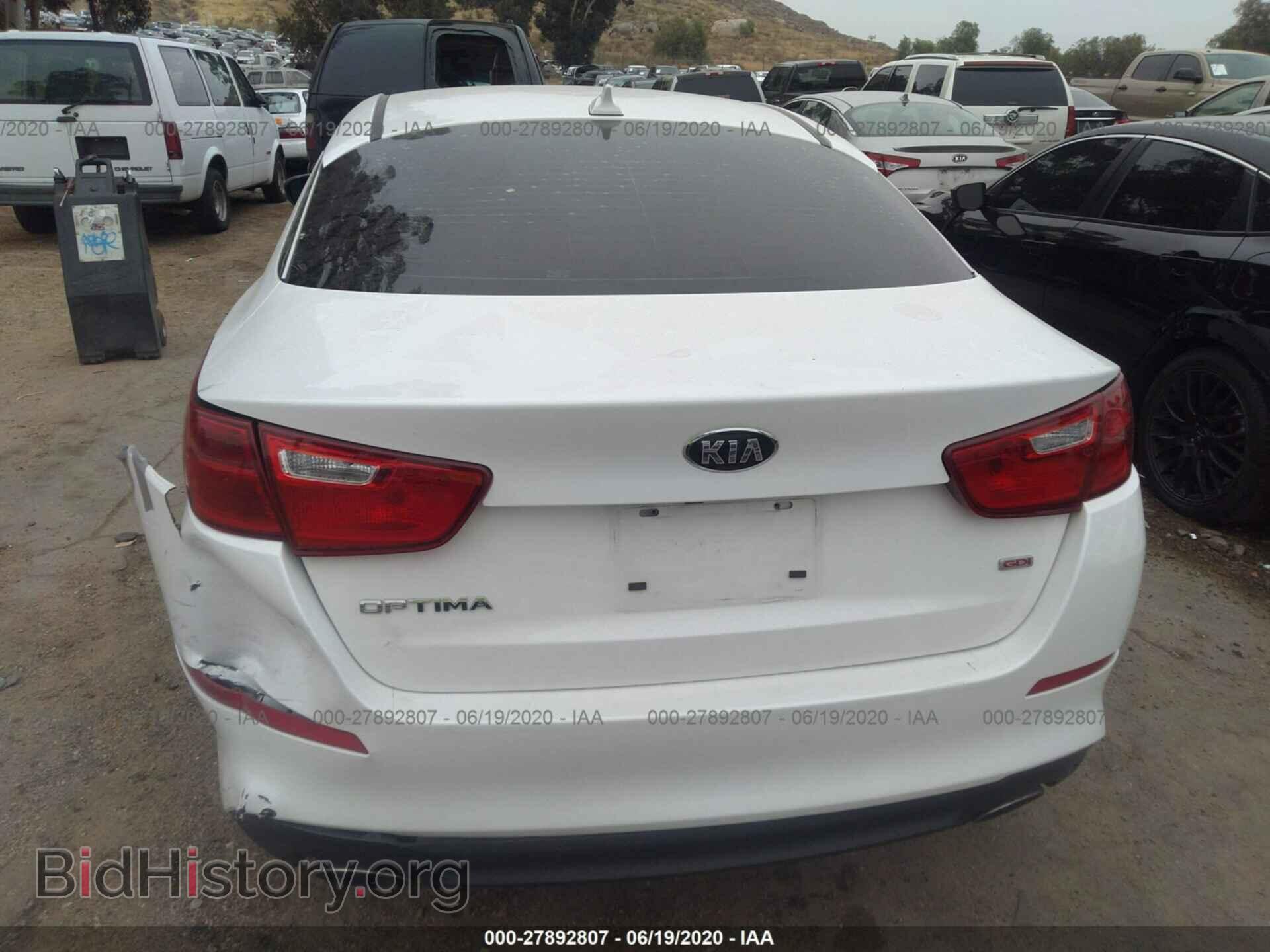 2015 KIA OPTIMA - VIN: KNAGM4A76F5661983 - Фото 6