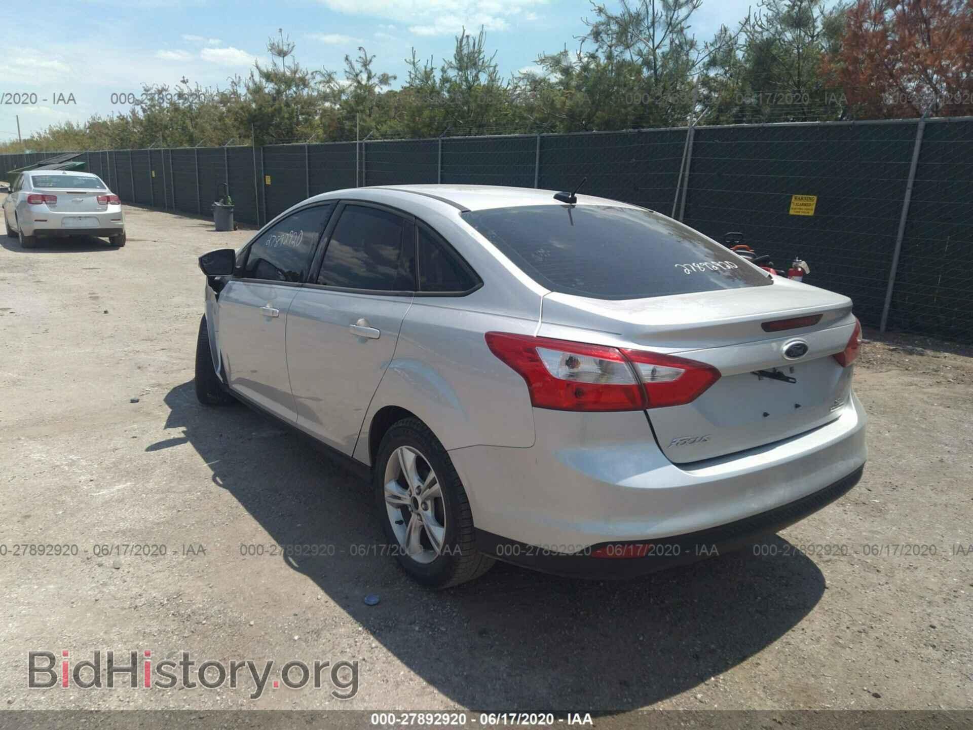 2013 FORD FOCUS - VIN: 1FADP3F24DL182500 - Фото 3
